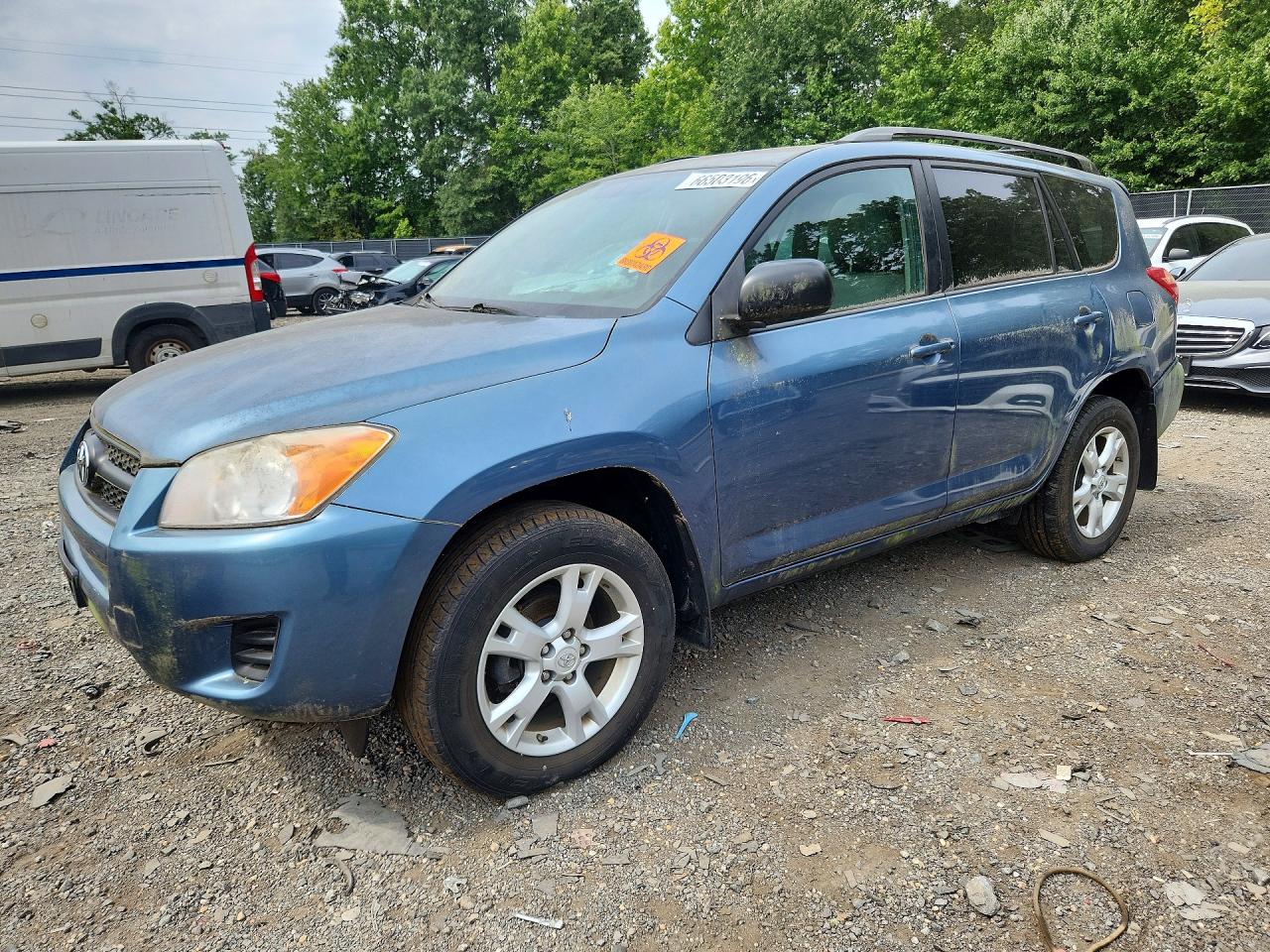 2012 Toyota Rav4 Base Blue vin: 2T3BF4DV4CW189675