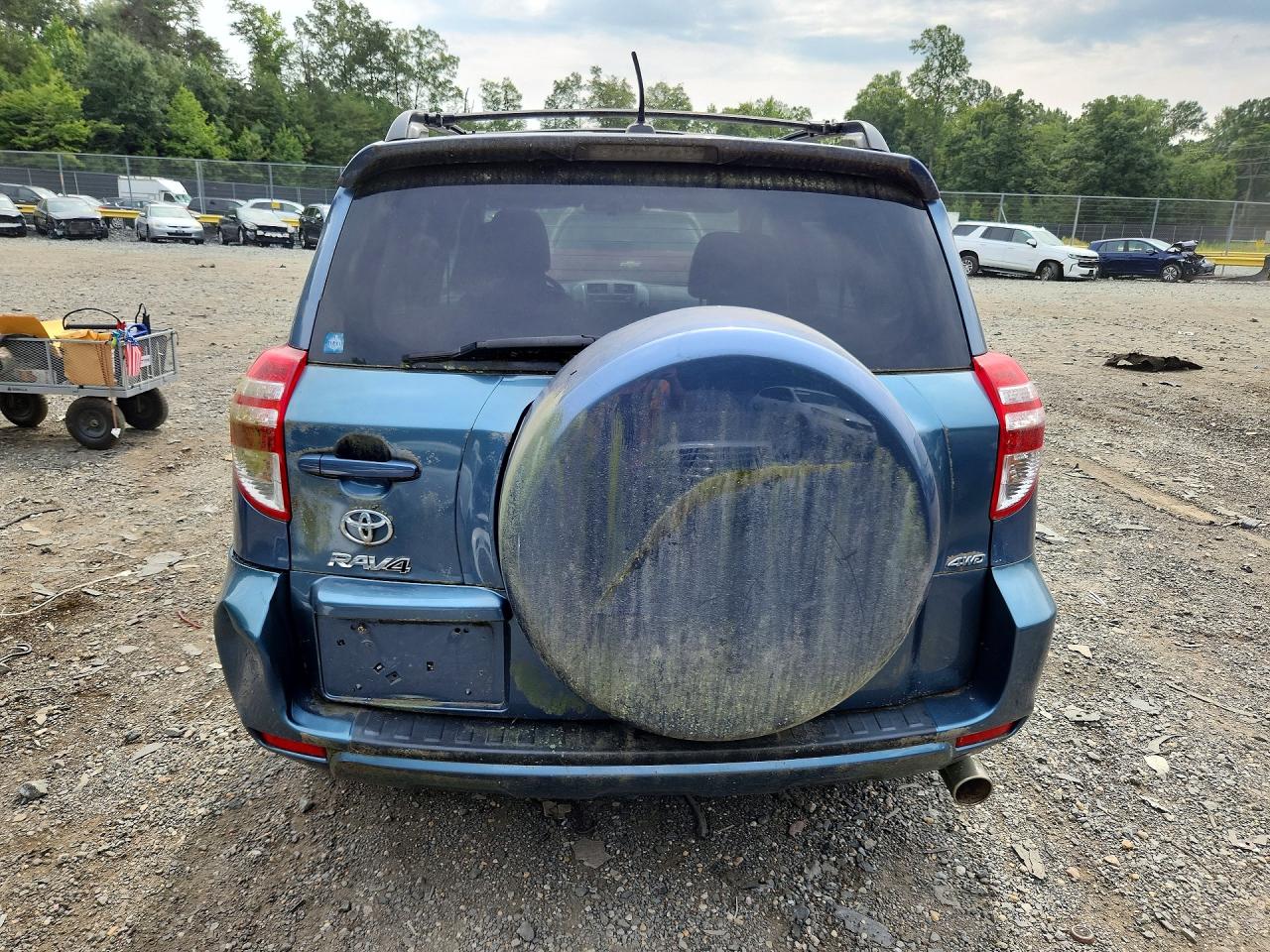 2012 Toyota Rav4 Base Blue vin: 2T3BF4DV4CW189675