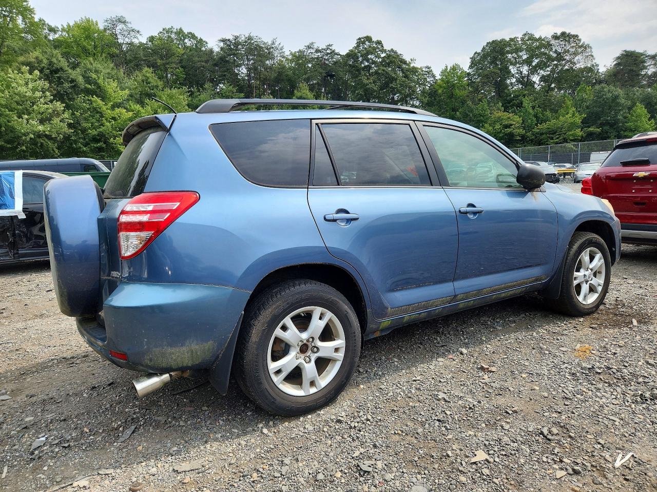 2012 Toyota Rav4 Base Blue vin: 2T3BF4DV4CW189675
