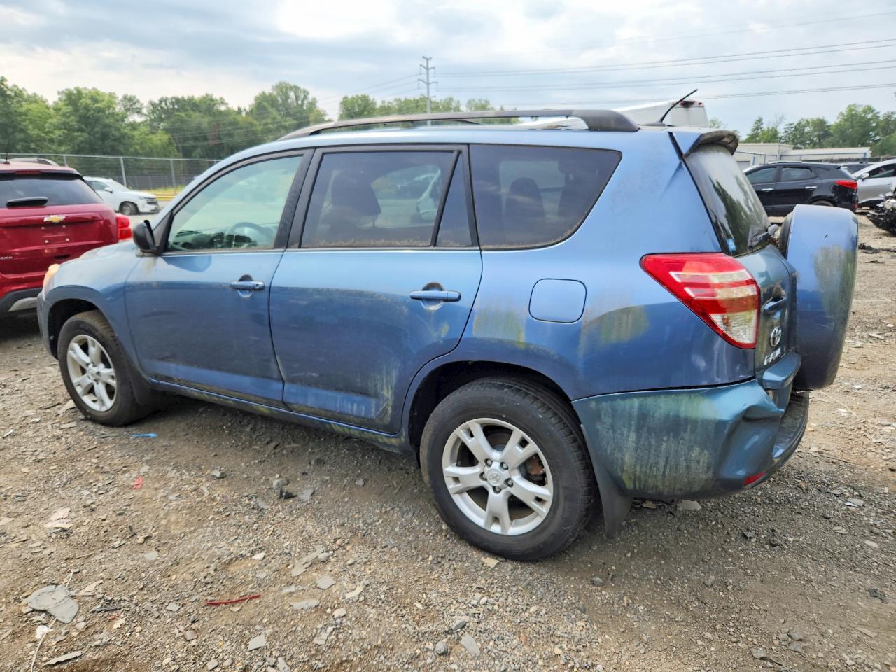 2012 Toyota Rav4 Base Blue vin: 2T3BF4DV4CW189675