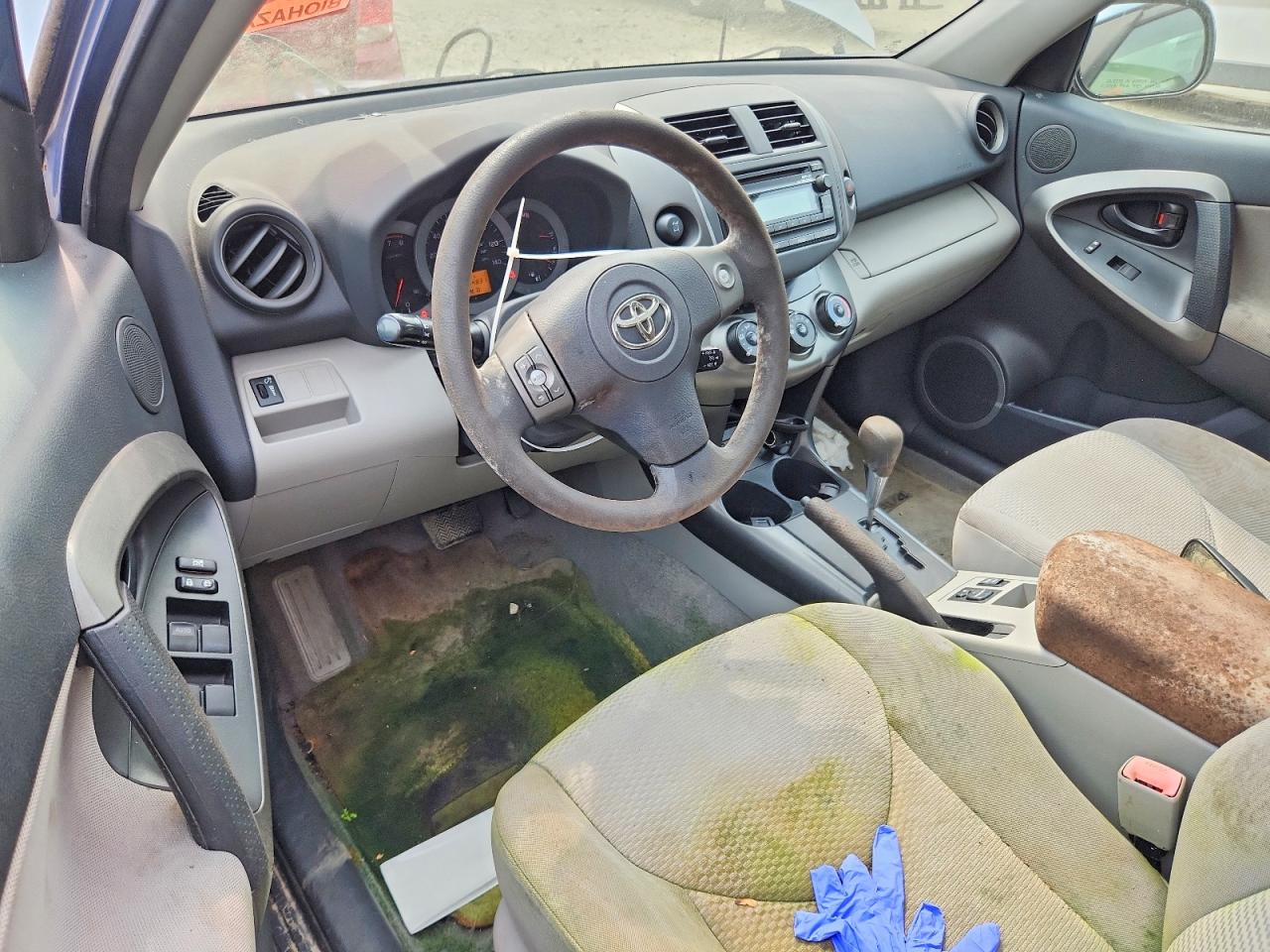 2012 Toyota Rav4 Base Blue vin: 2T3BF4DV4CW189675