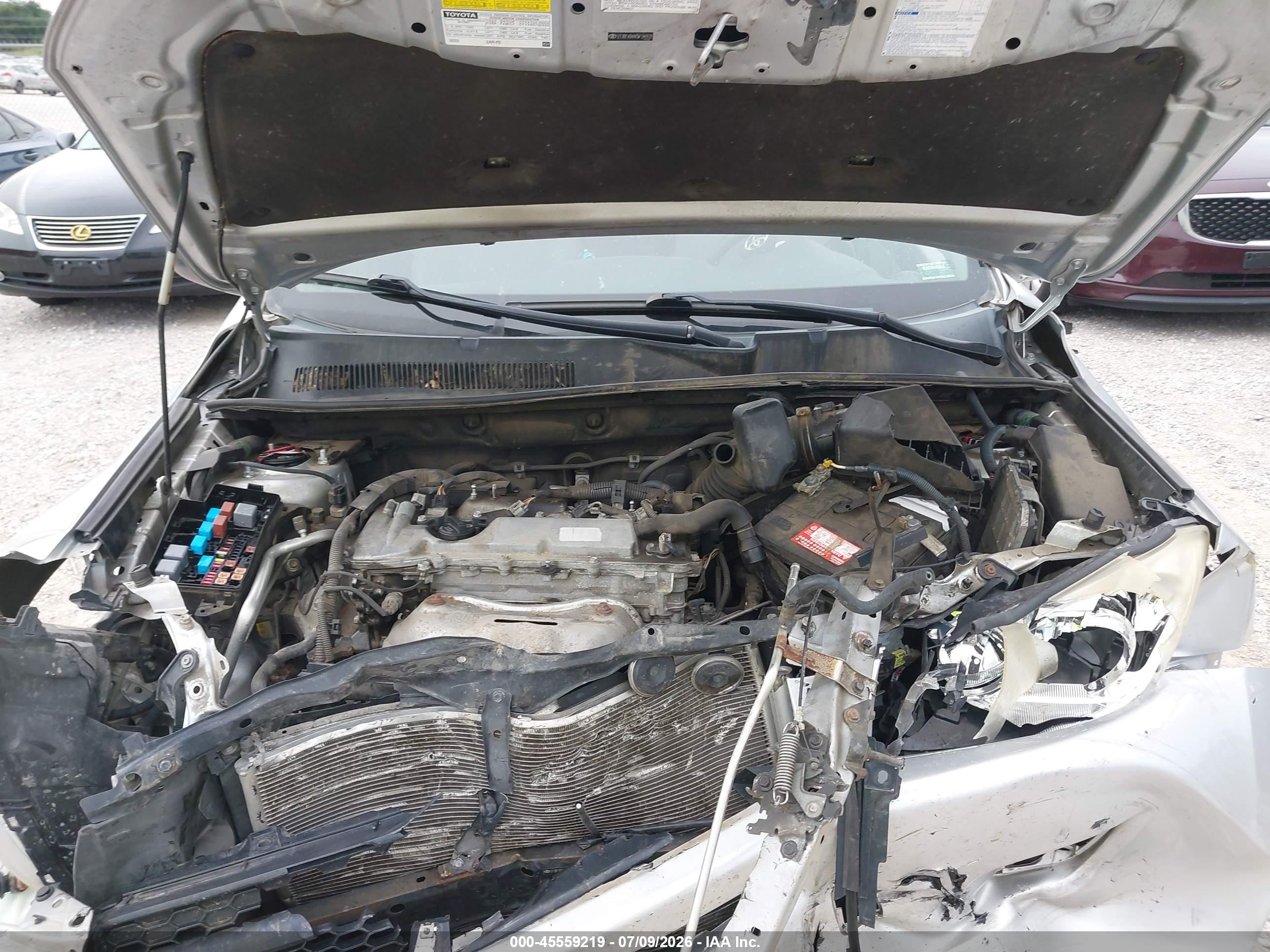 2012 Toyota Rav4   Silver vin: 2T3BF4DV4CW194939