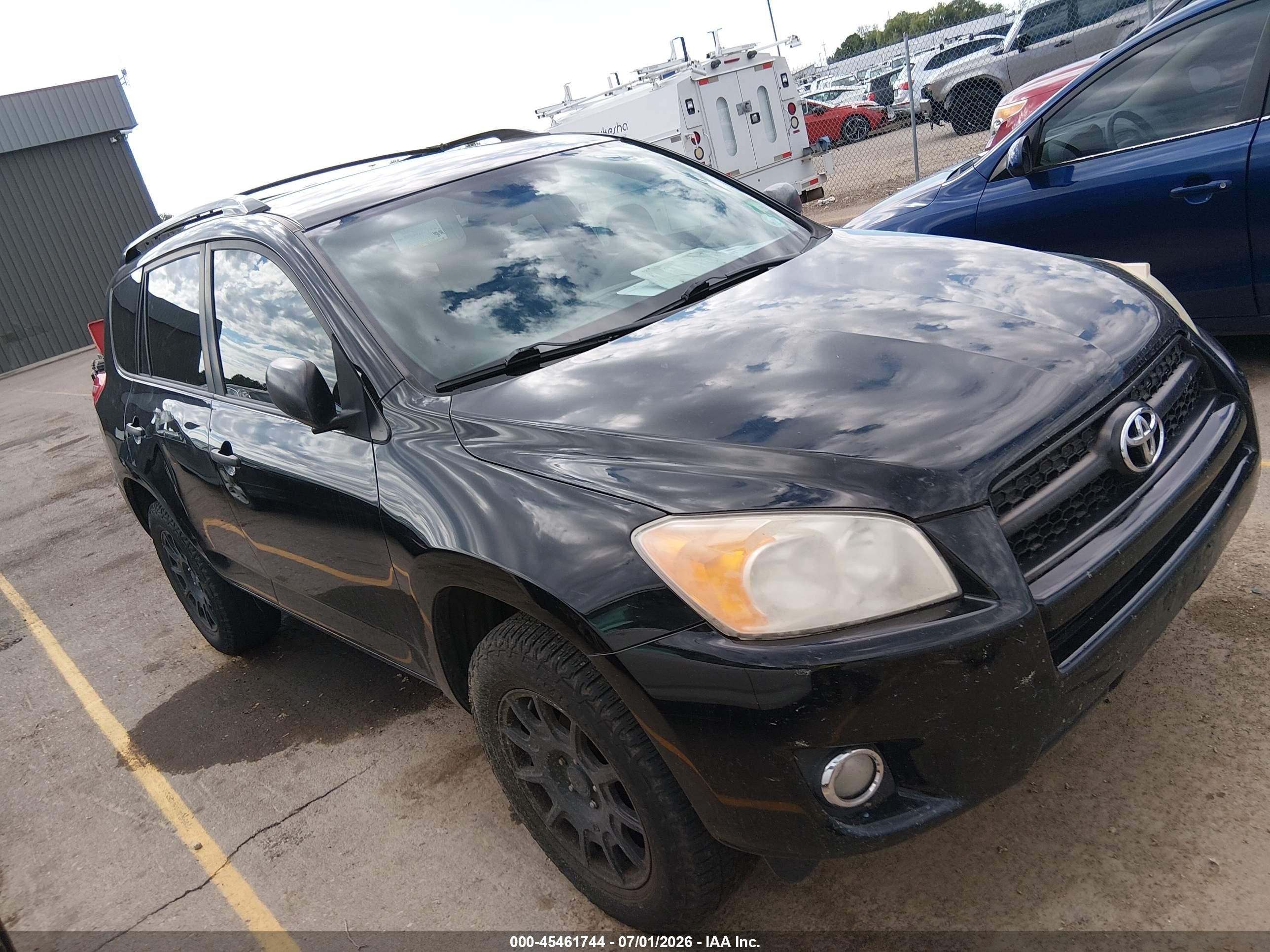 2012 Toyota Rav4   Черный vin: 2T3BF4DV4CW199686