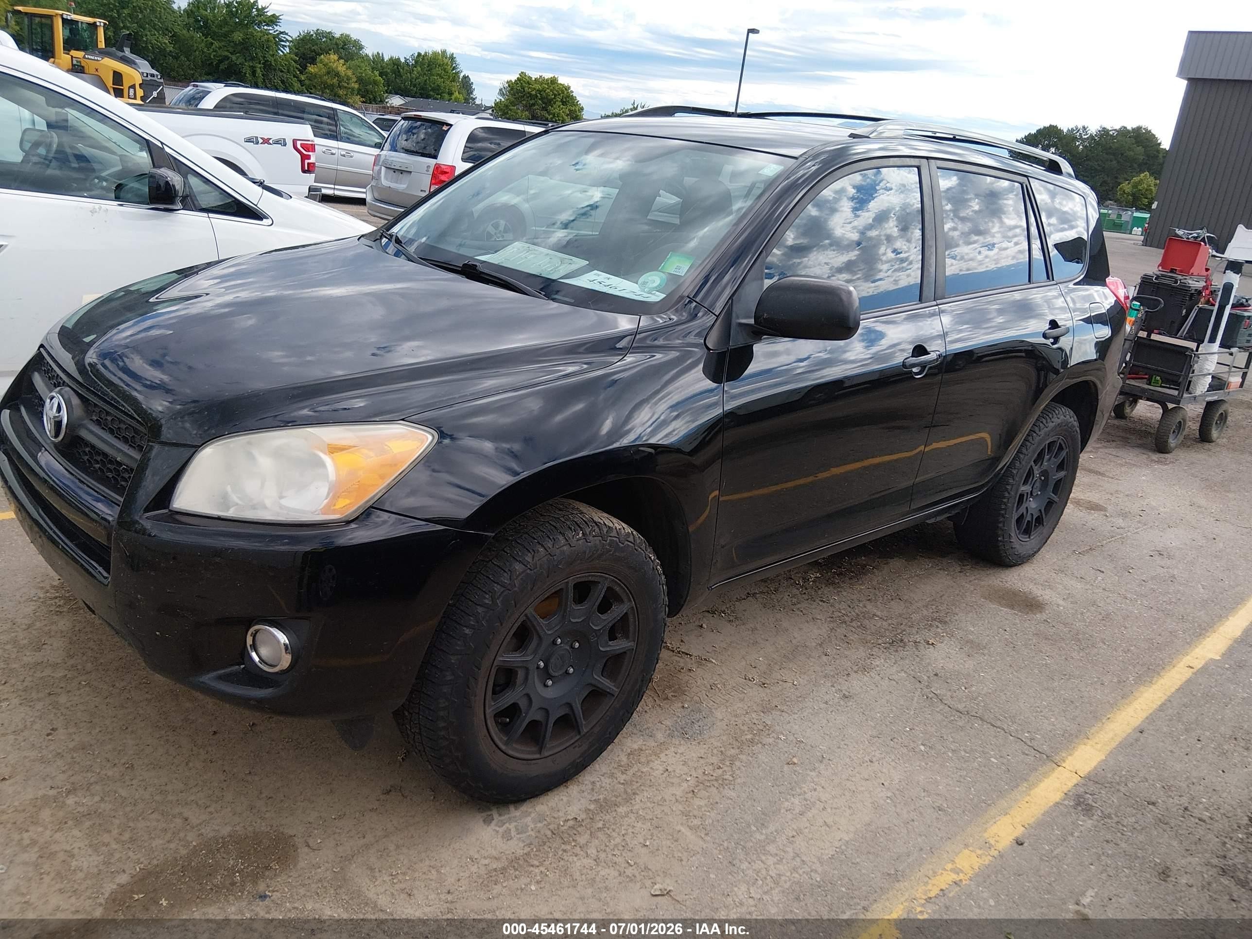 2012 Toyota Rav4   Black vin: 2T3BF4DV4CW199686