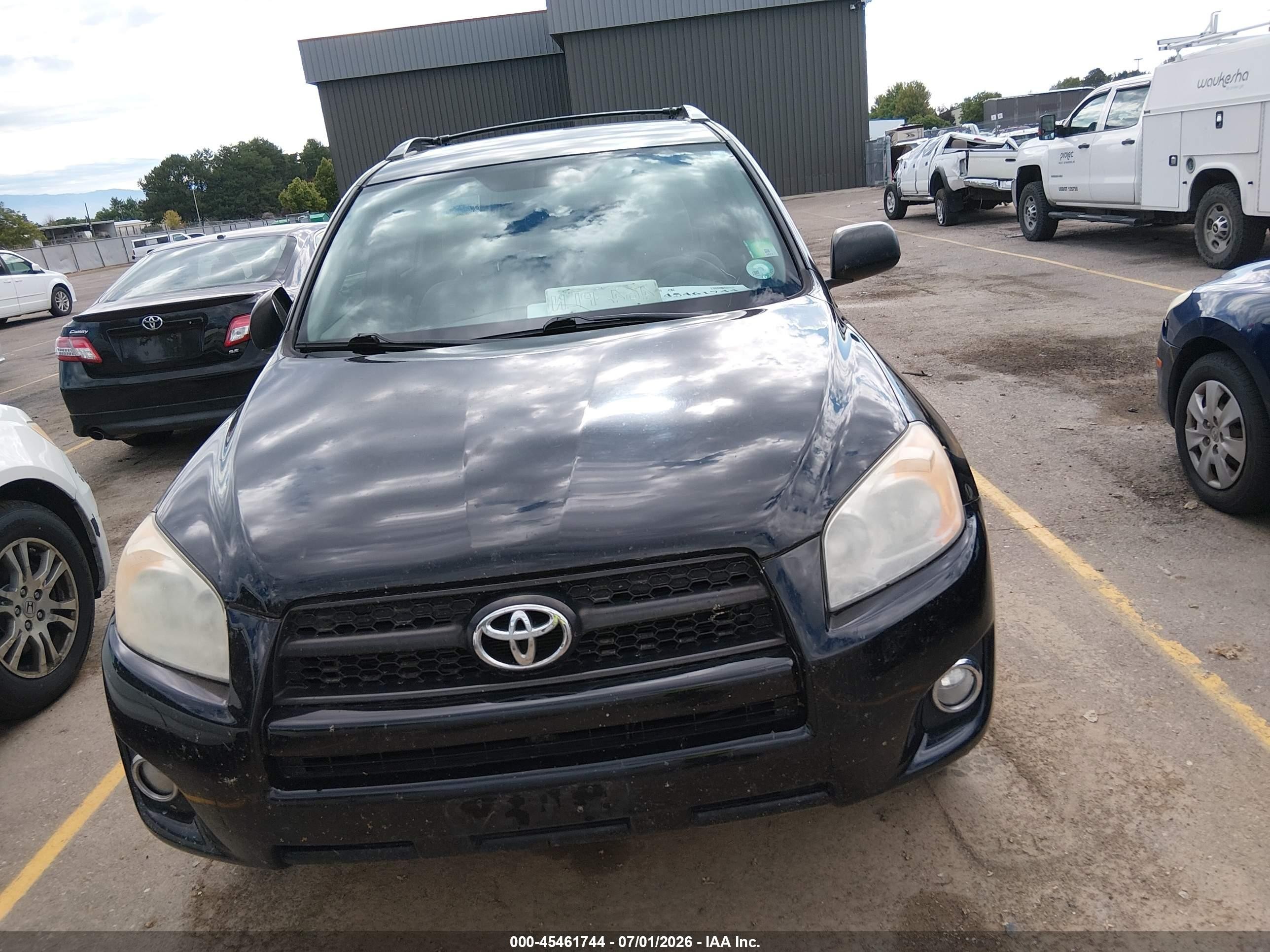 2012 Toyota Rav4   Black vin: 2T3BF4DV4CW199686
