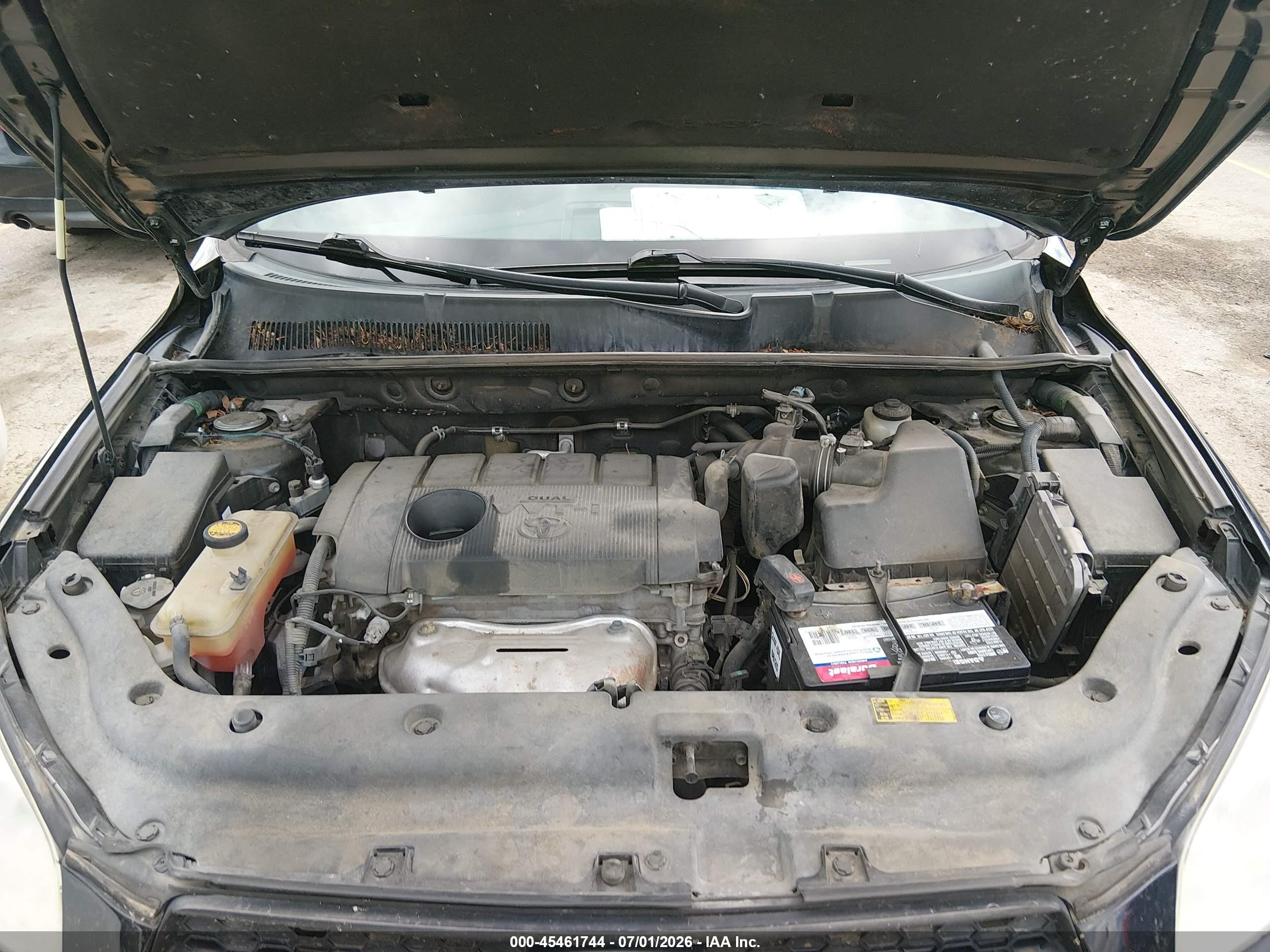 2012 Toyota Rav4   Black vin: 2T3BF4DV4CW199686