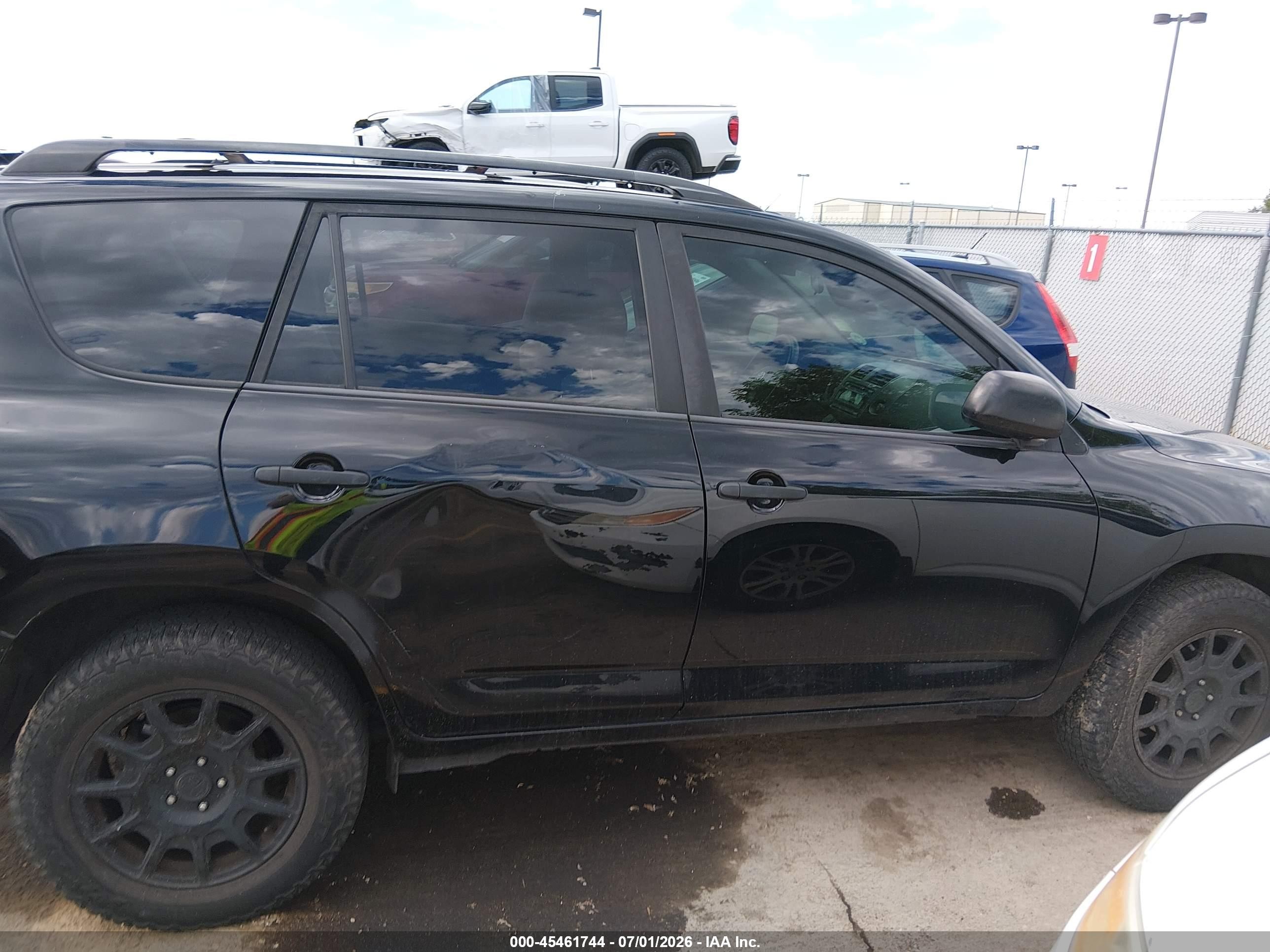 2012 Toyota Rav4   Black vin: 2T3BF4DV4CW199686