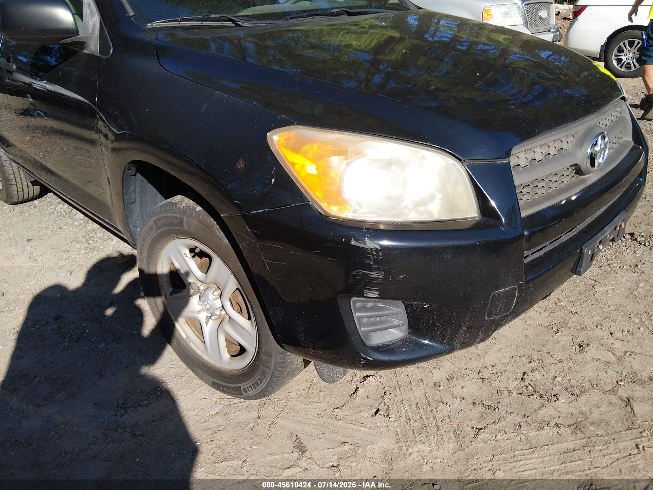 2012 Toyota Rav4   Black vin: 2T3BF4DV4CW203252