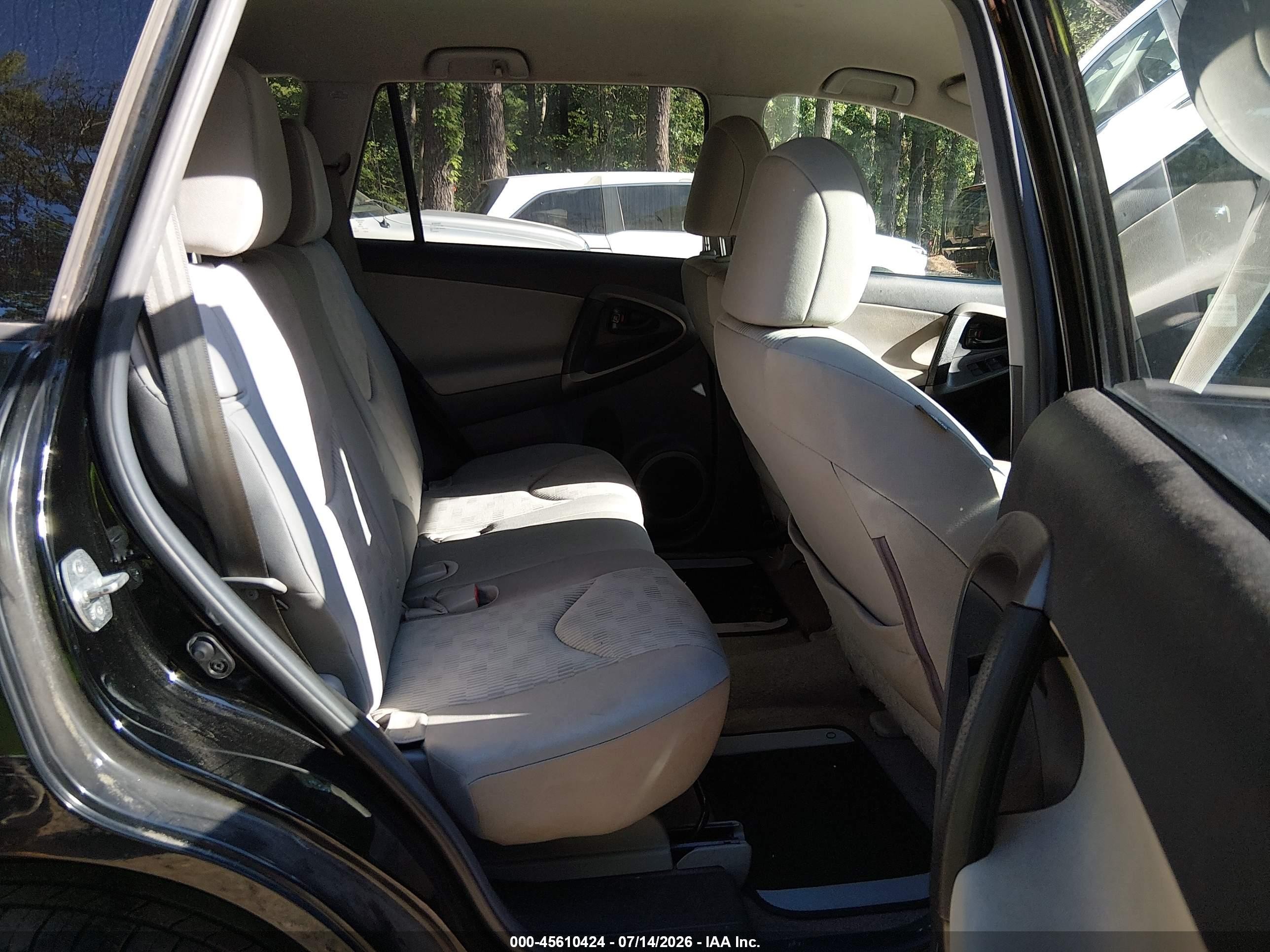 2012 Toyota Rav4   Black vin: 2T3BF4DV4CW203252