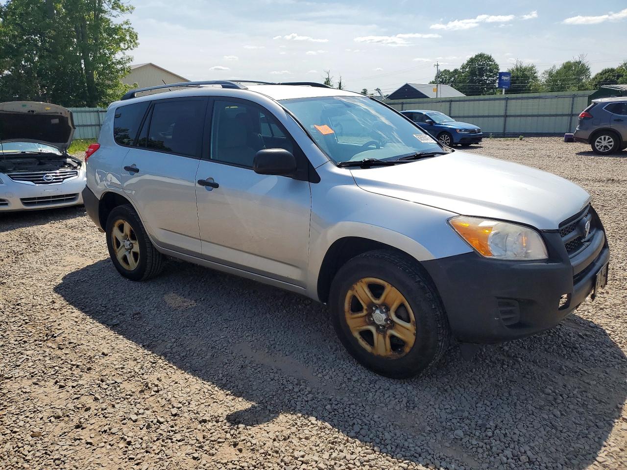 2012 Toyota Rav4 Base Серебряный vin: 2T3BF4DV4CW209133
