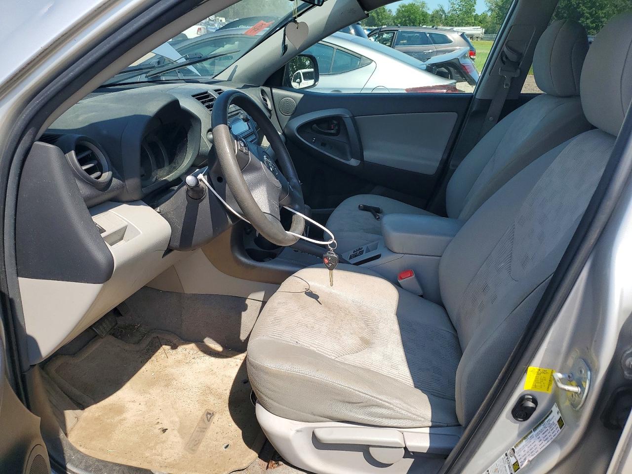 2012 Toyota Rav4 Base Серебряный vin: 2T3BF4DV4CW209133