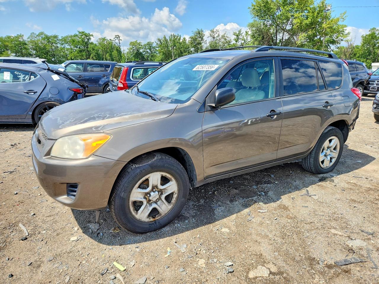 2012 Toyota Rav4 Base Желто-коричневый vin: 2T3BF4DV4CW230032
