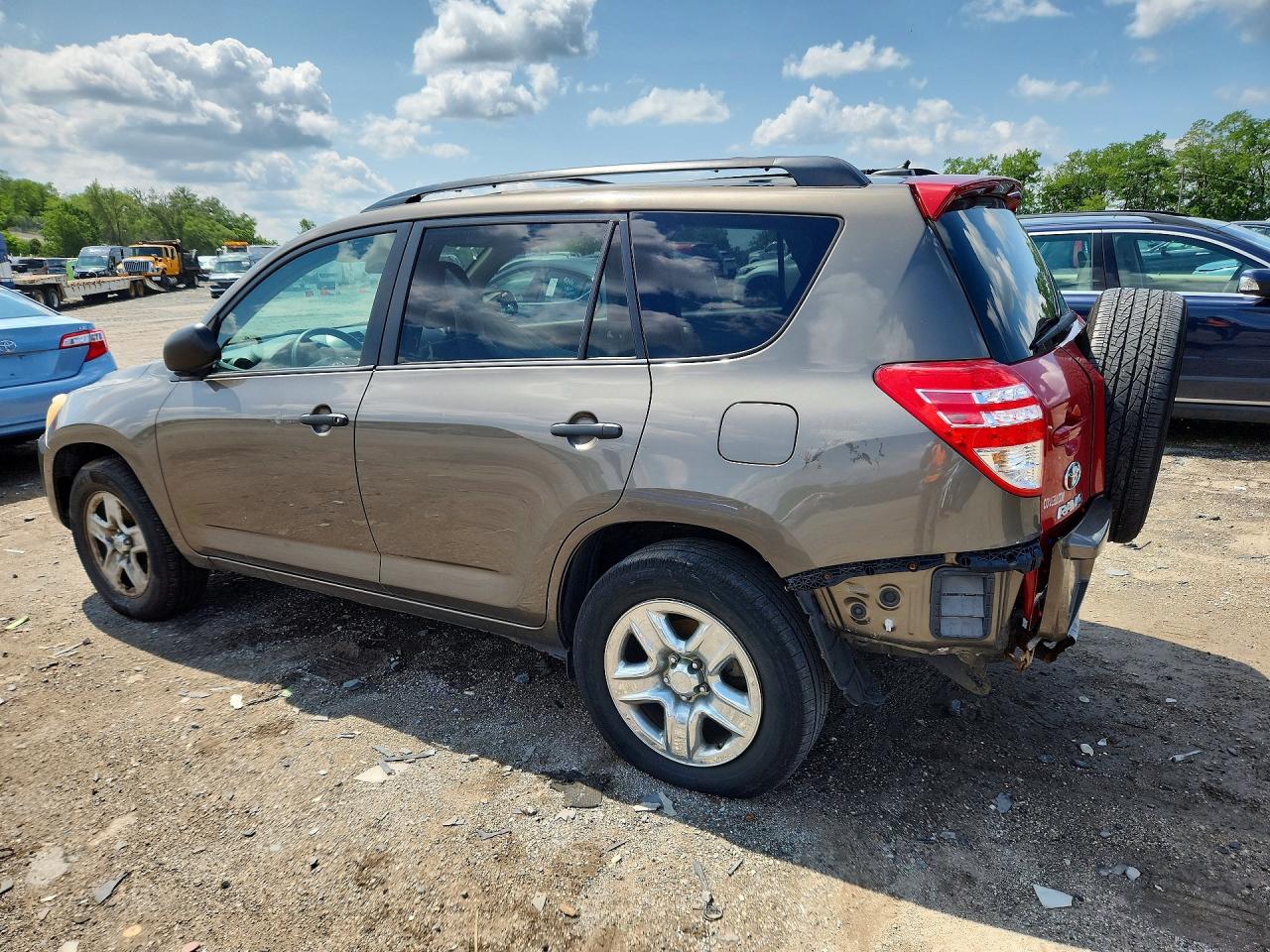2012 Toyota Rav4 Base Желто-коричневый vin: 2T3BF4DV4CW230032