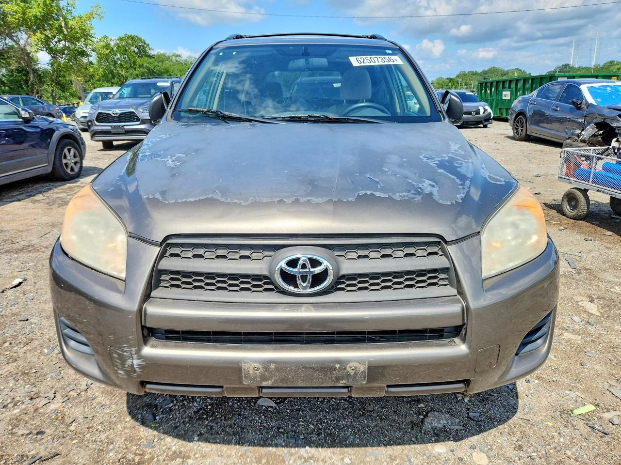 2012 Toyota Rav4 Base Желто-коричневый vin: 2T3BF4DV4CW230032