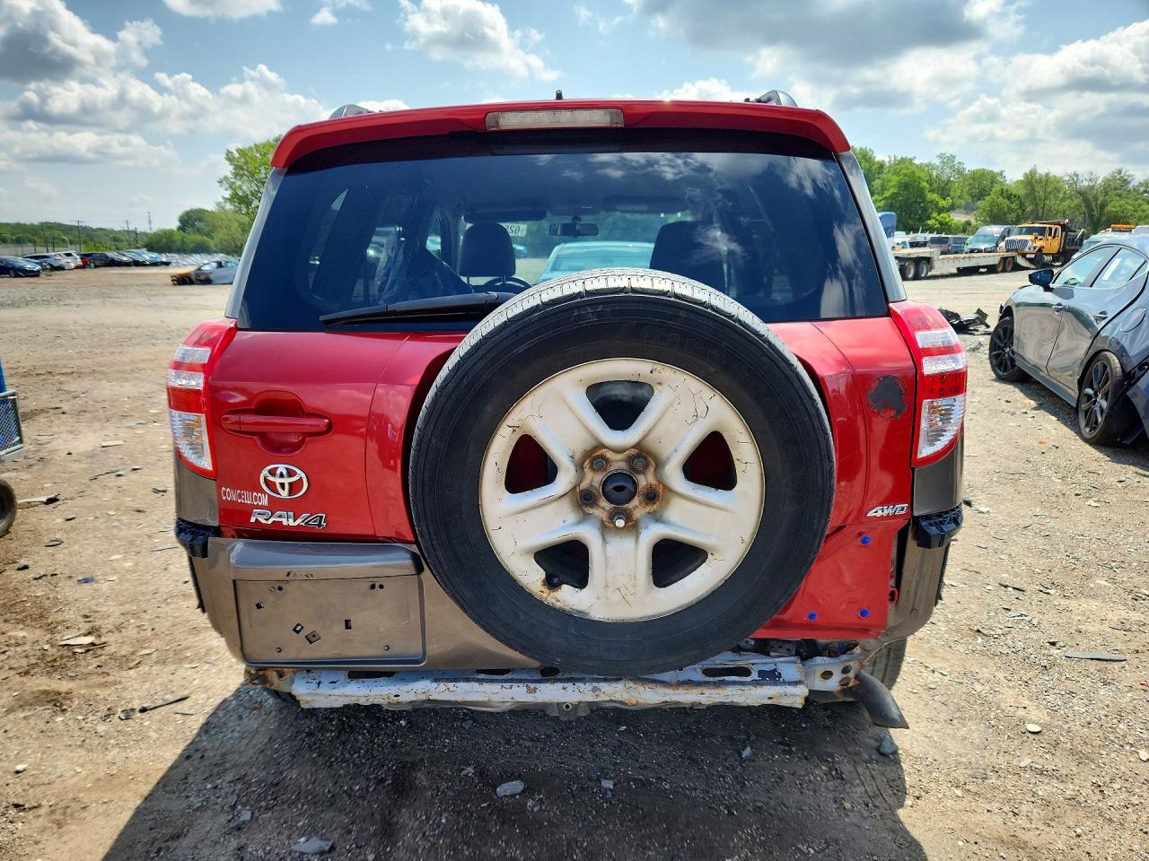 2012 Toyota Rav4 Base Желто-коричневый vin: 2T3BF4DV4CW230032