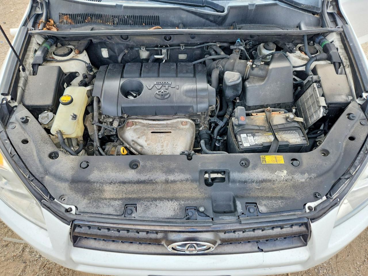 2012 Toyota Rav4 Base White vin: 2T3BF4DV4CW231861