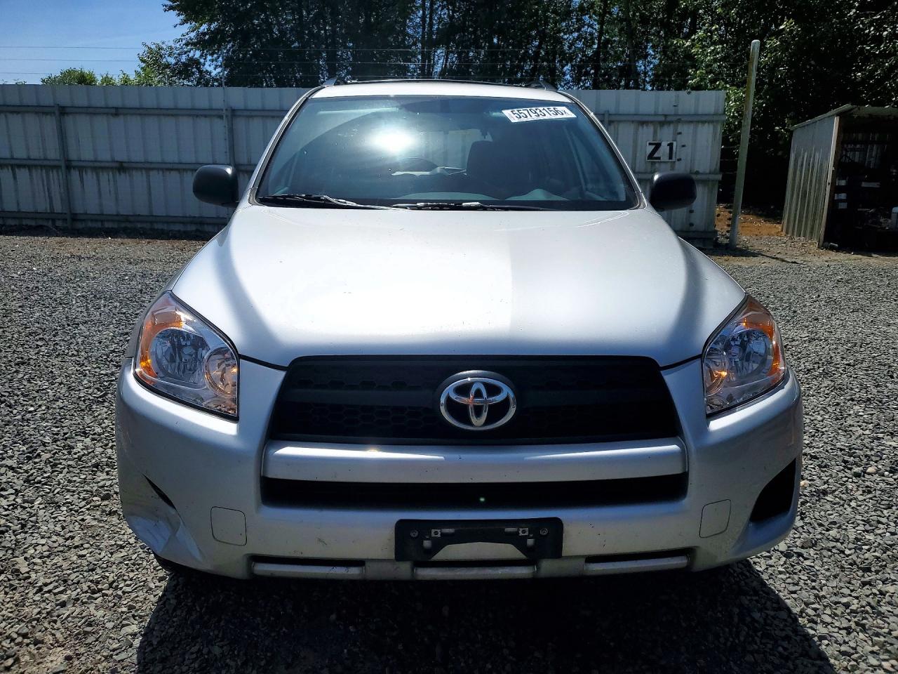 2012 Toyota Rav4 Base Silver vin: 2T3BF4DV4CW236543