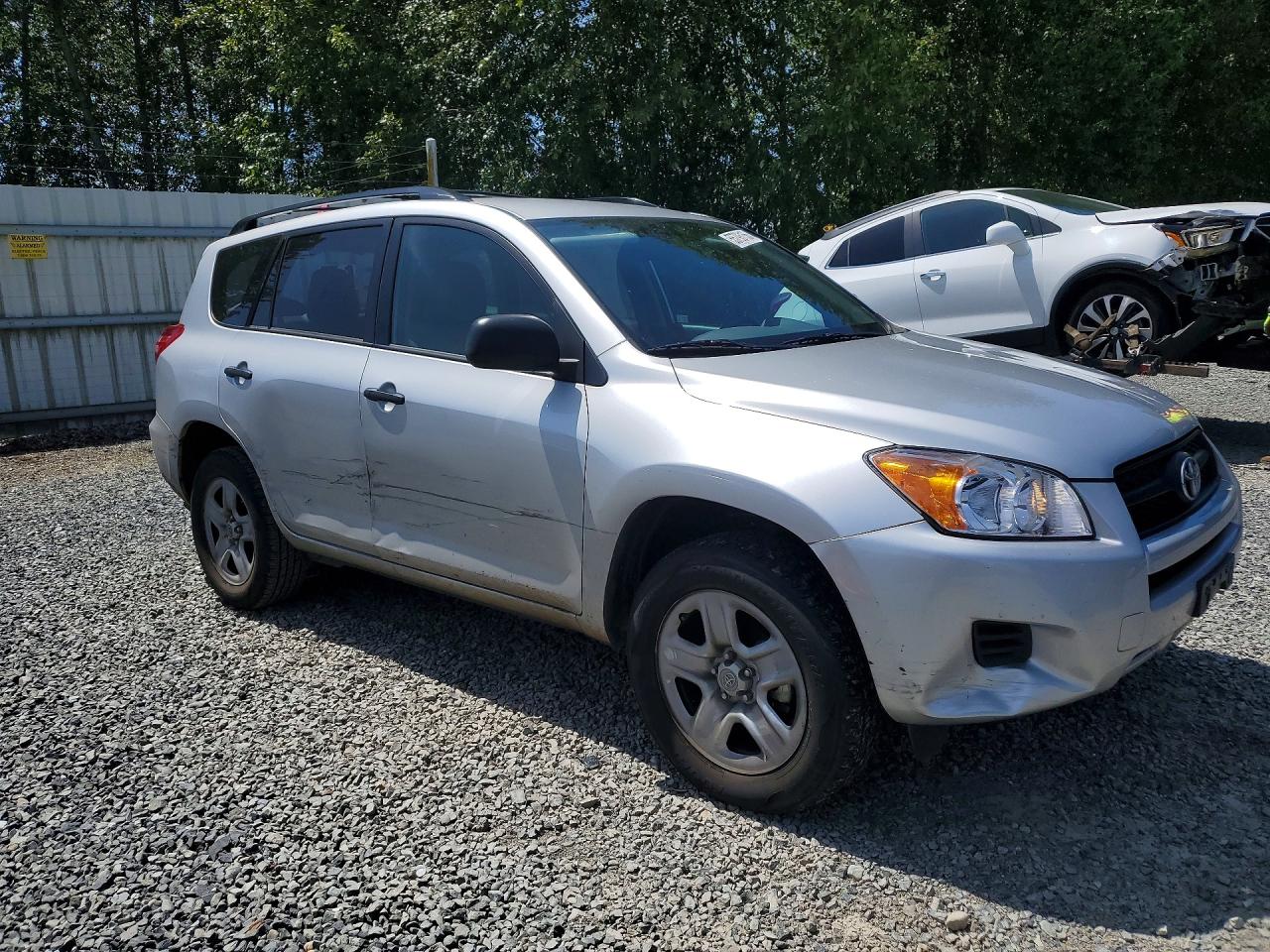 2012 Toyota Rav4 Base Silver vin: 2T3BF4DV4CW236543