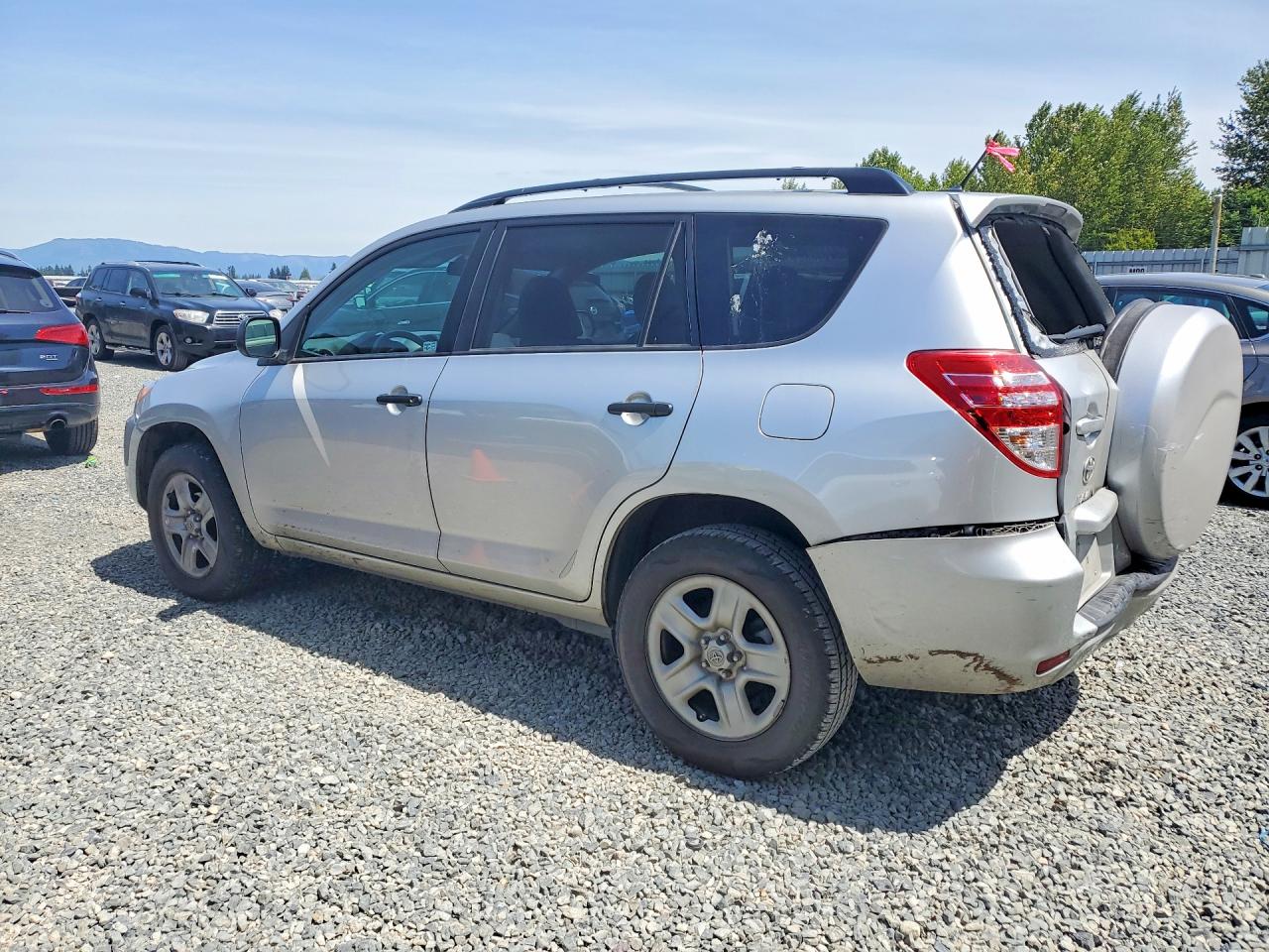 2012 Toyota Rav4 Base Silver vin: 2T3BF4DV4CW236543