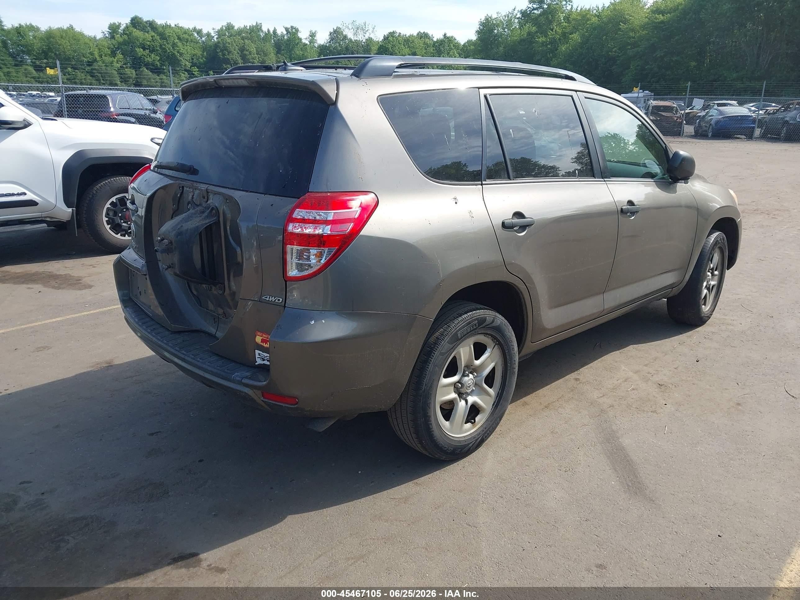 2012 Toyota Rav4   Brown vin: 2T3BF4DV4CW246912