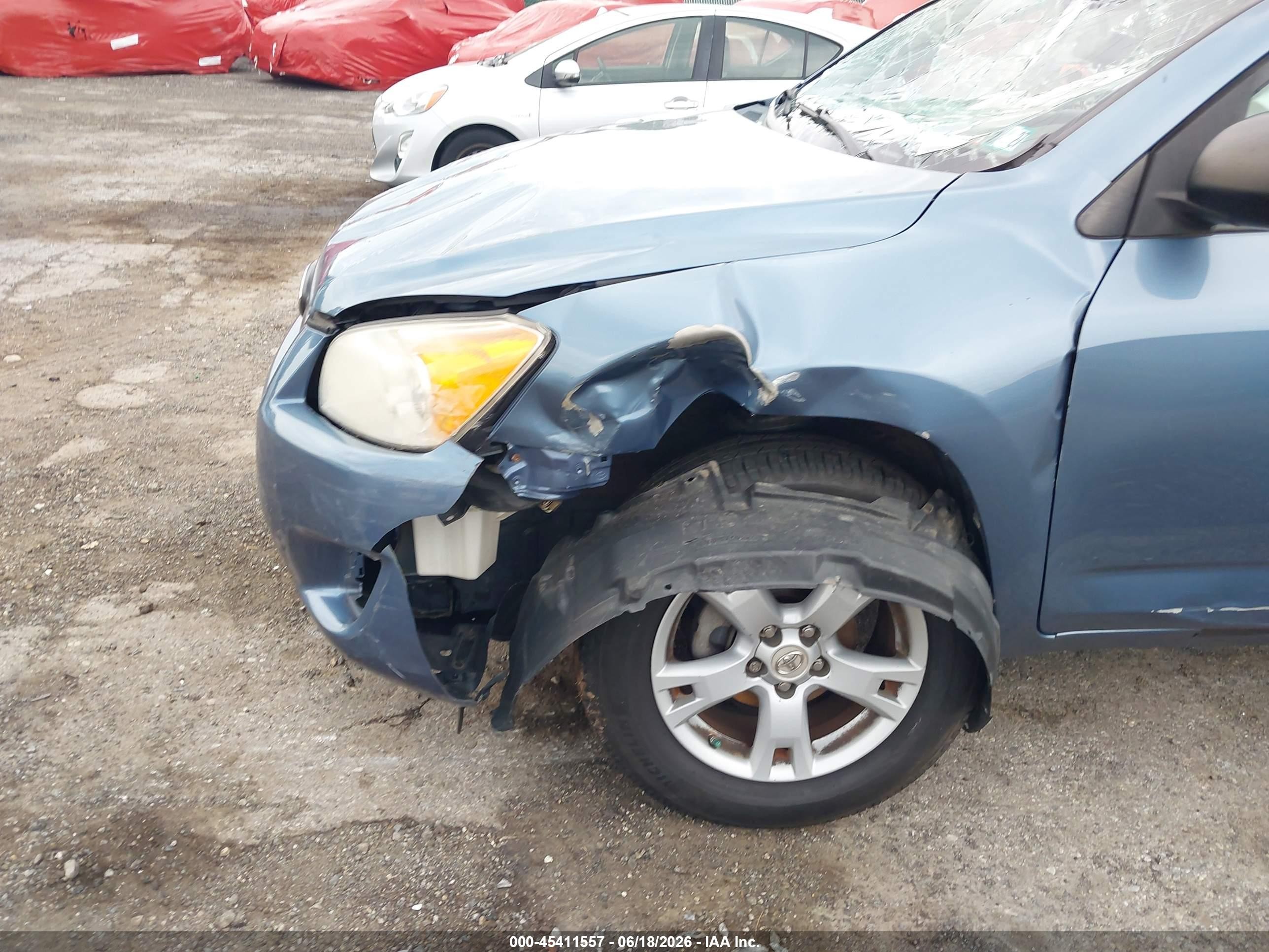 2012 Toyota Rav4   Light Blue vin: 2T3BF4DV4CW254024