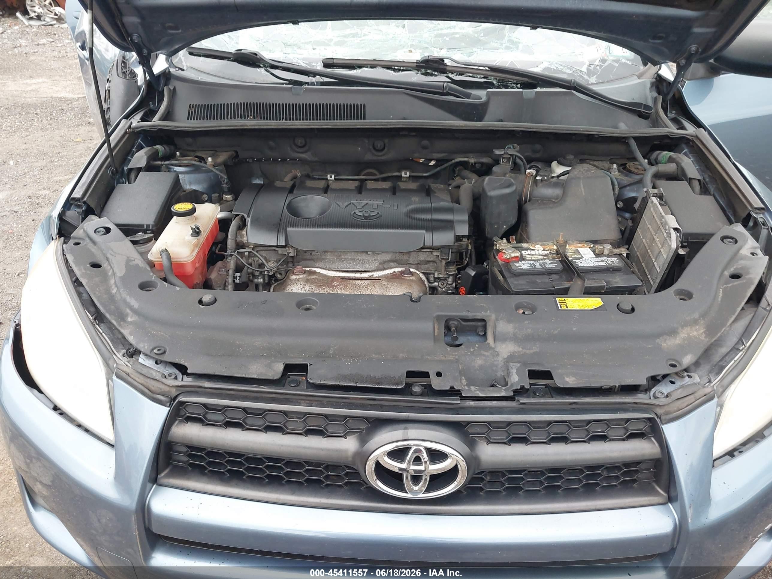 2012 Toyota Rav4   Light Blue vin: 2T3BF4DV4CW254024