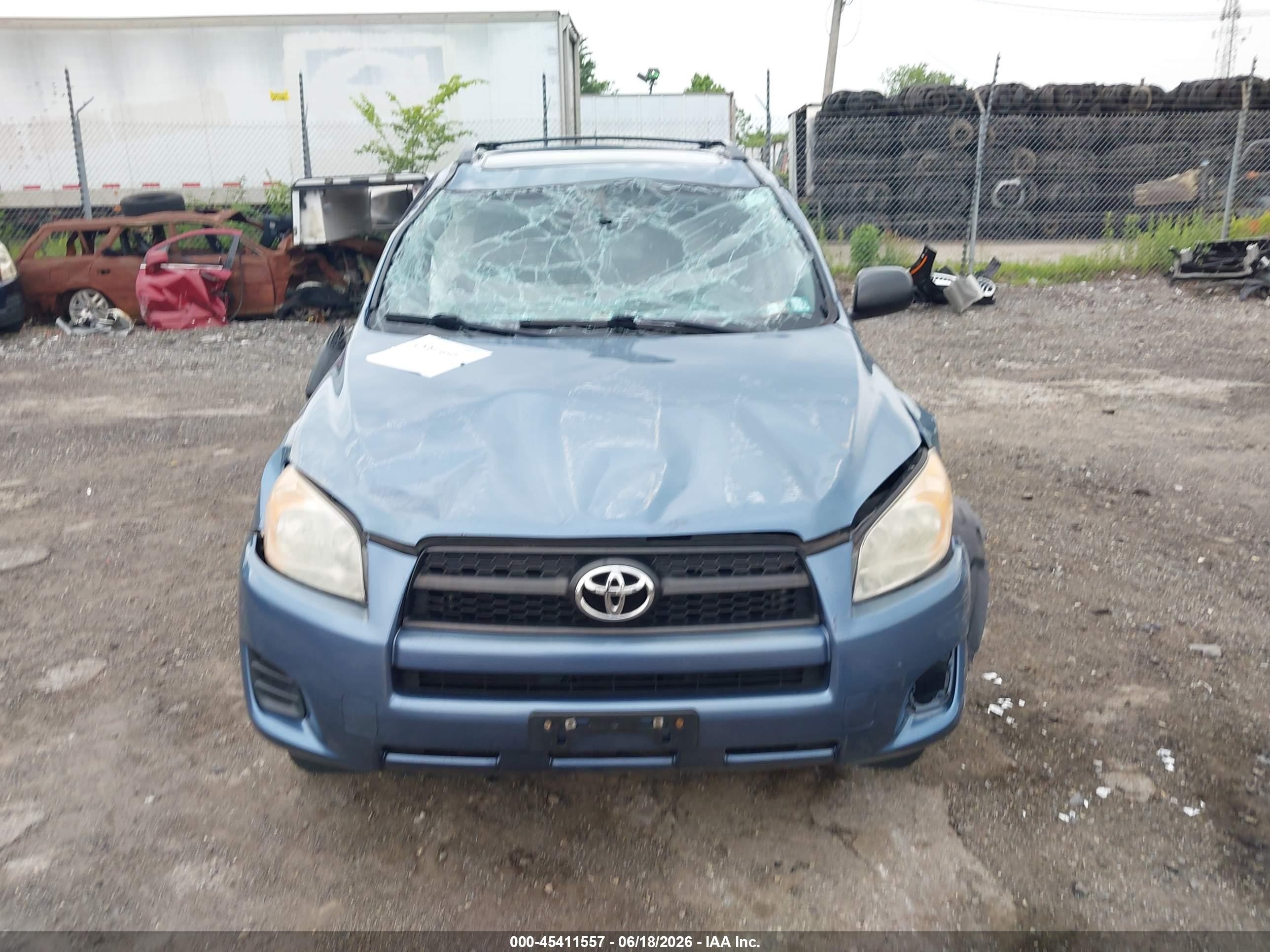 2012 Toyota Rav4   Light Blue vin: 2T3BF4DV4CW254024