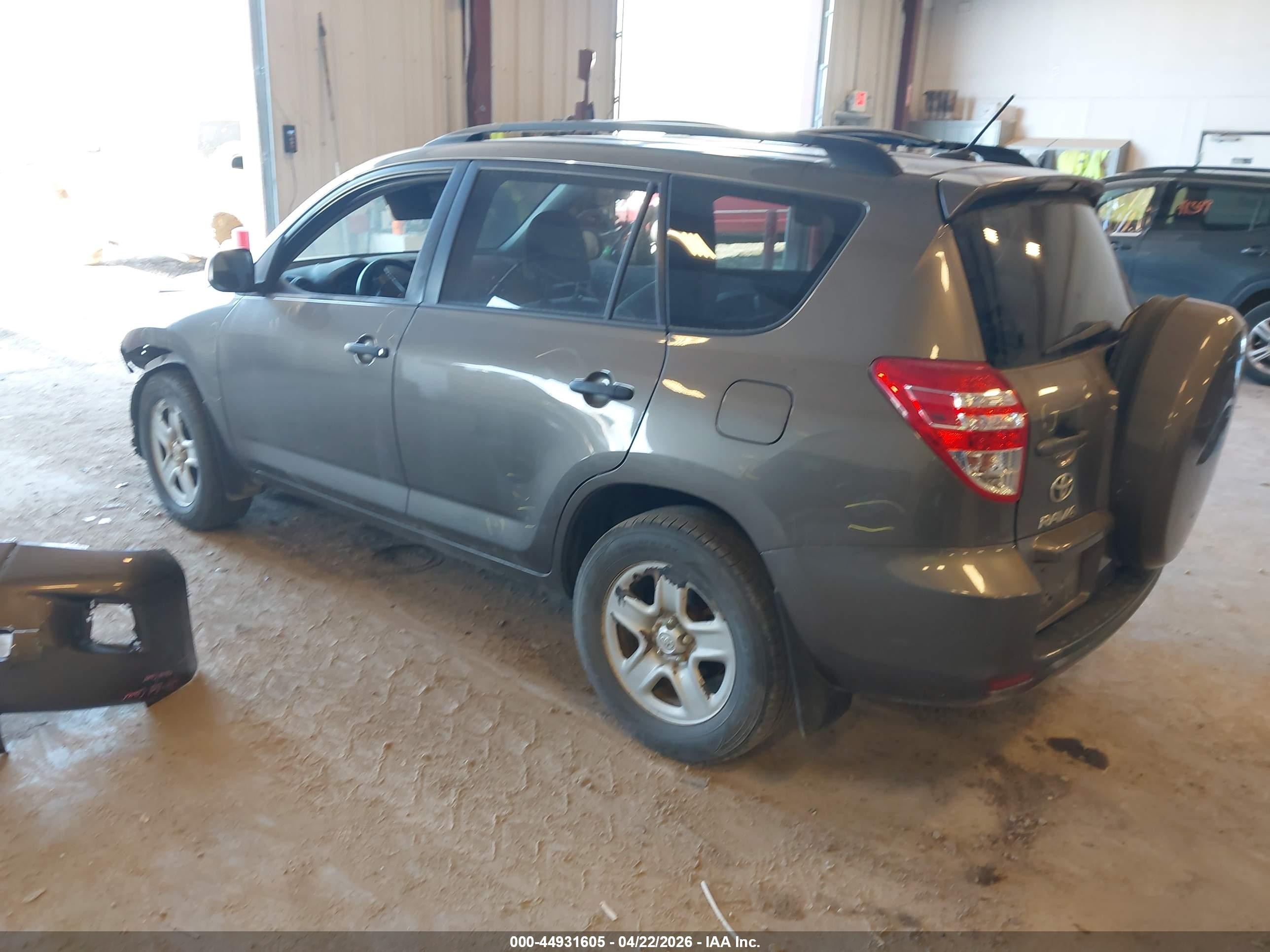 2012 Toyota Rav4   Gray vin: 2T3BF4DV4CW257733