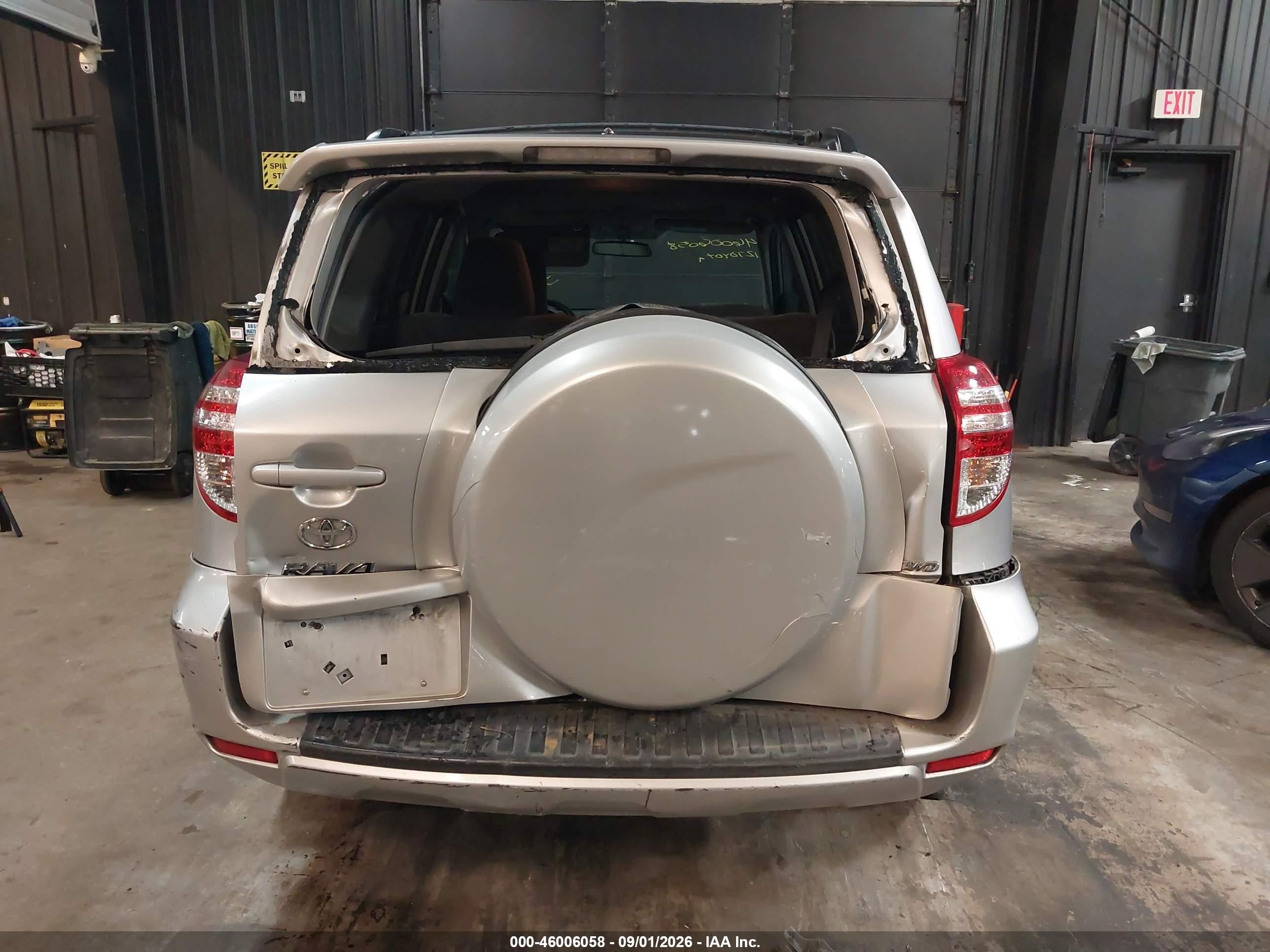 2012 Toyota Rav4 Silver vin: 2T3BF4DV4CW261667