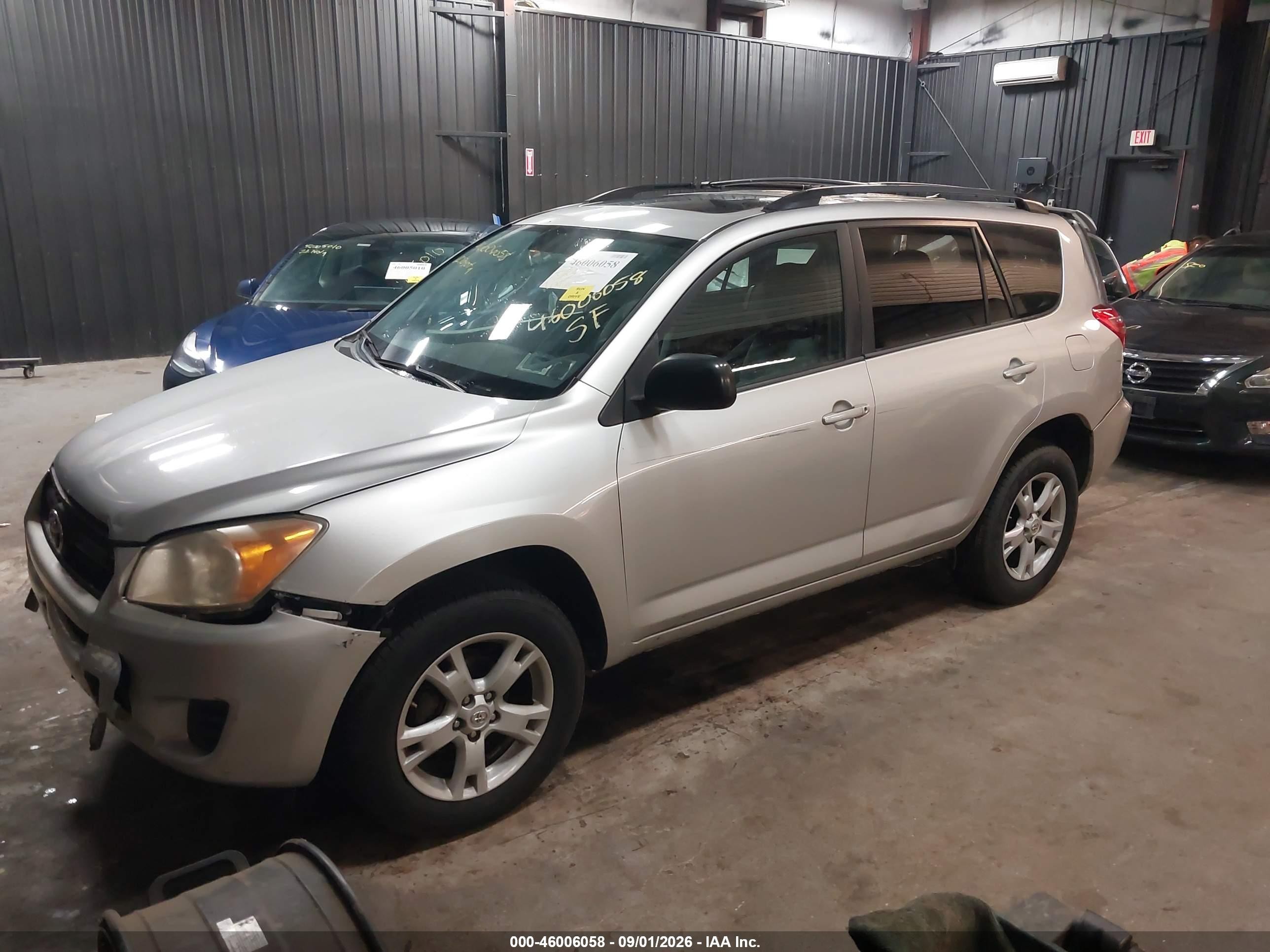 2012 Toyota Rav4 Silver vin: 2T3BF4DV4CW261667