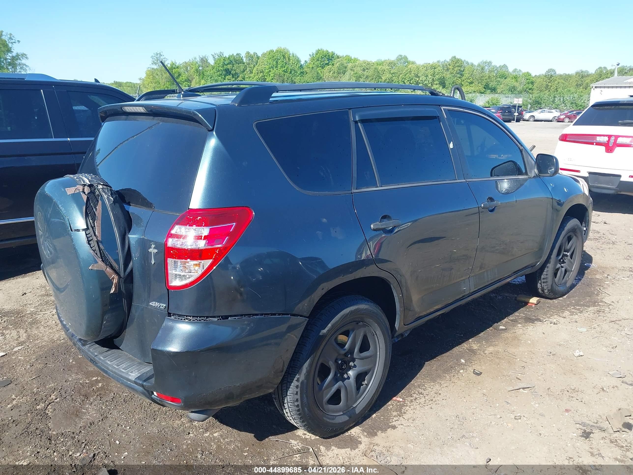 2012 Toyota Rav4   Green vin: 2T3BF4DV4CW266173