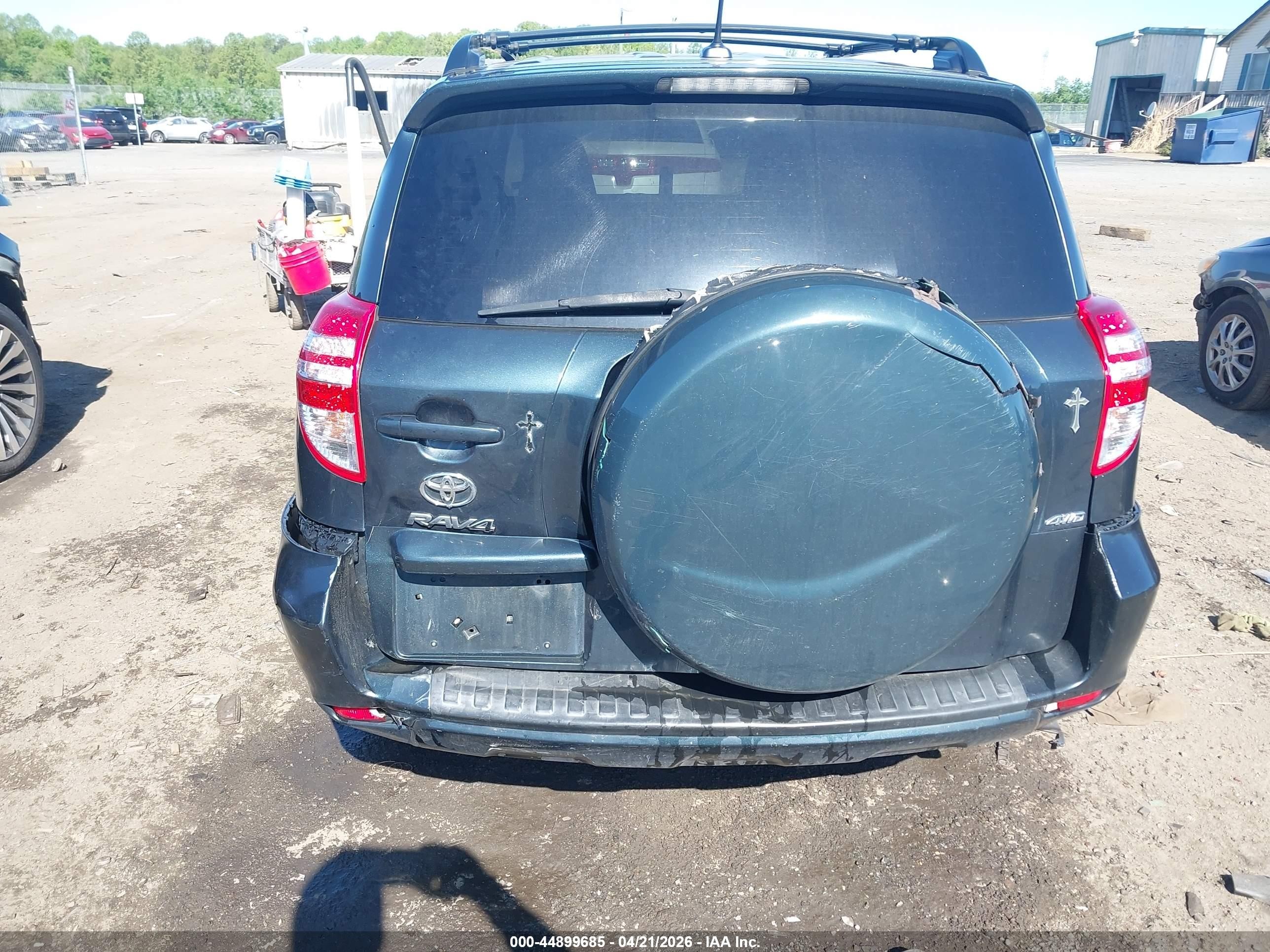 2012 Toyota Rav4   Green vin: 2T3BF4DV4CW266173