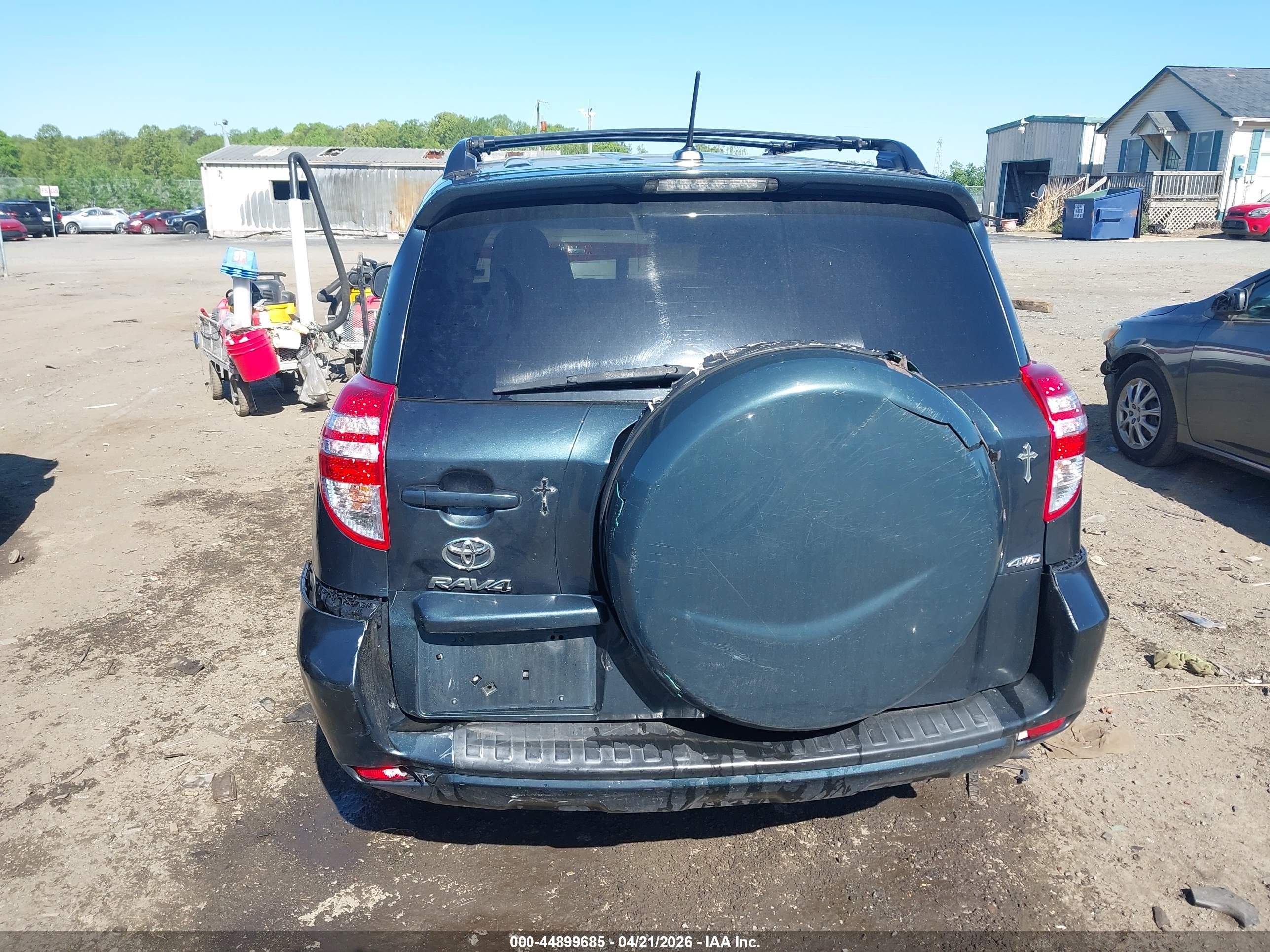 2012 Toyota Rav4   Green vin: 2T3BF4DV4CW266173