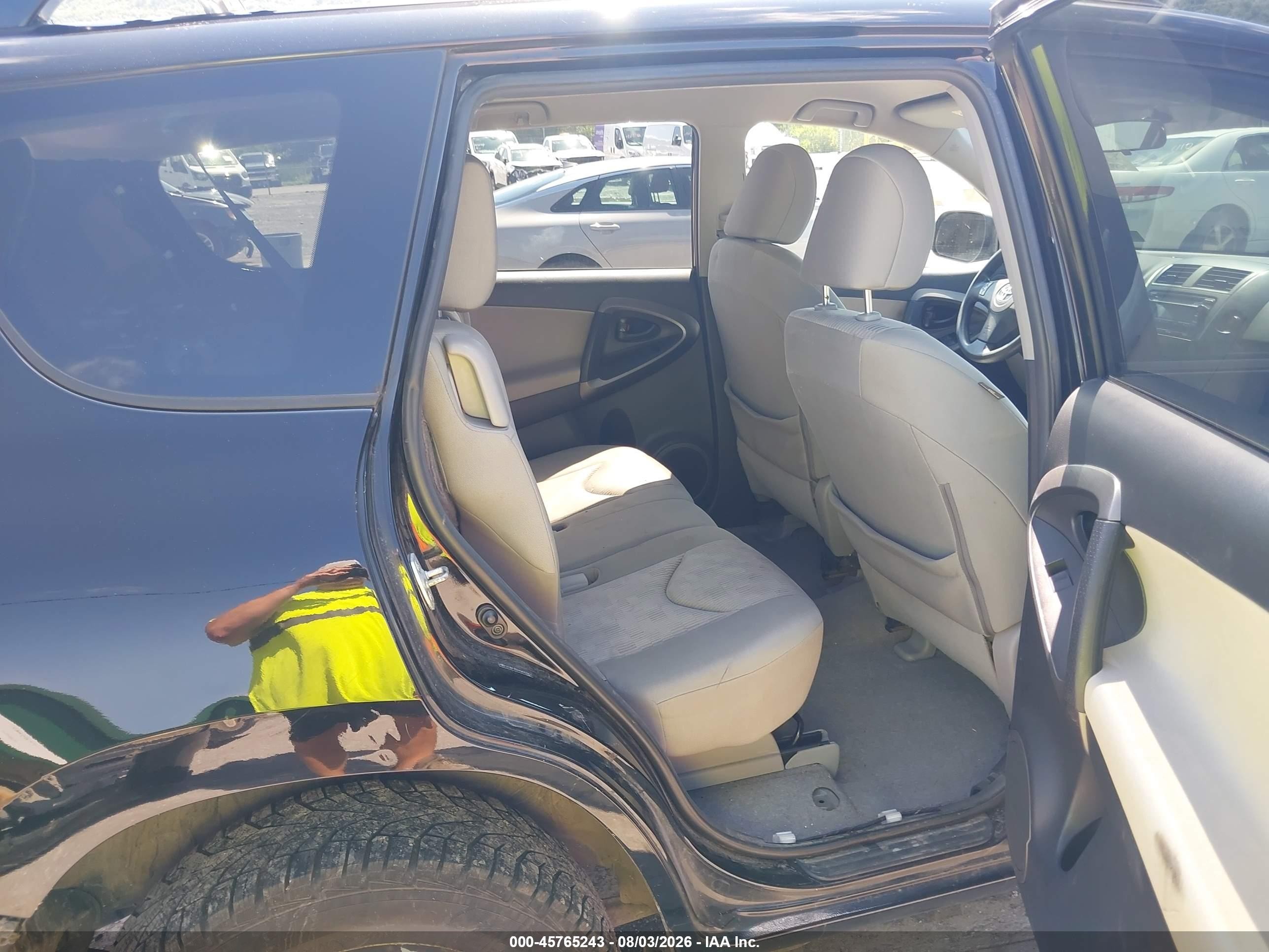 2012 Toyota Rav4   Black vin: 2T3BF4DV4CW267663