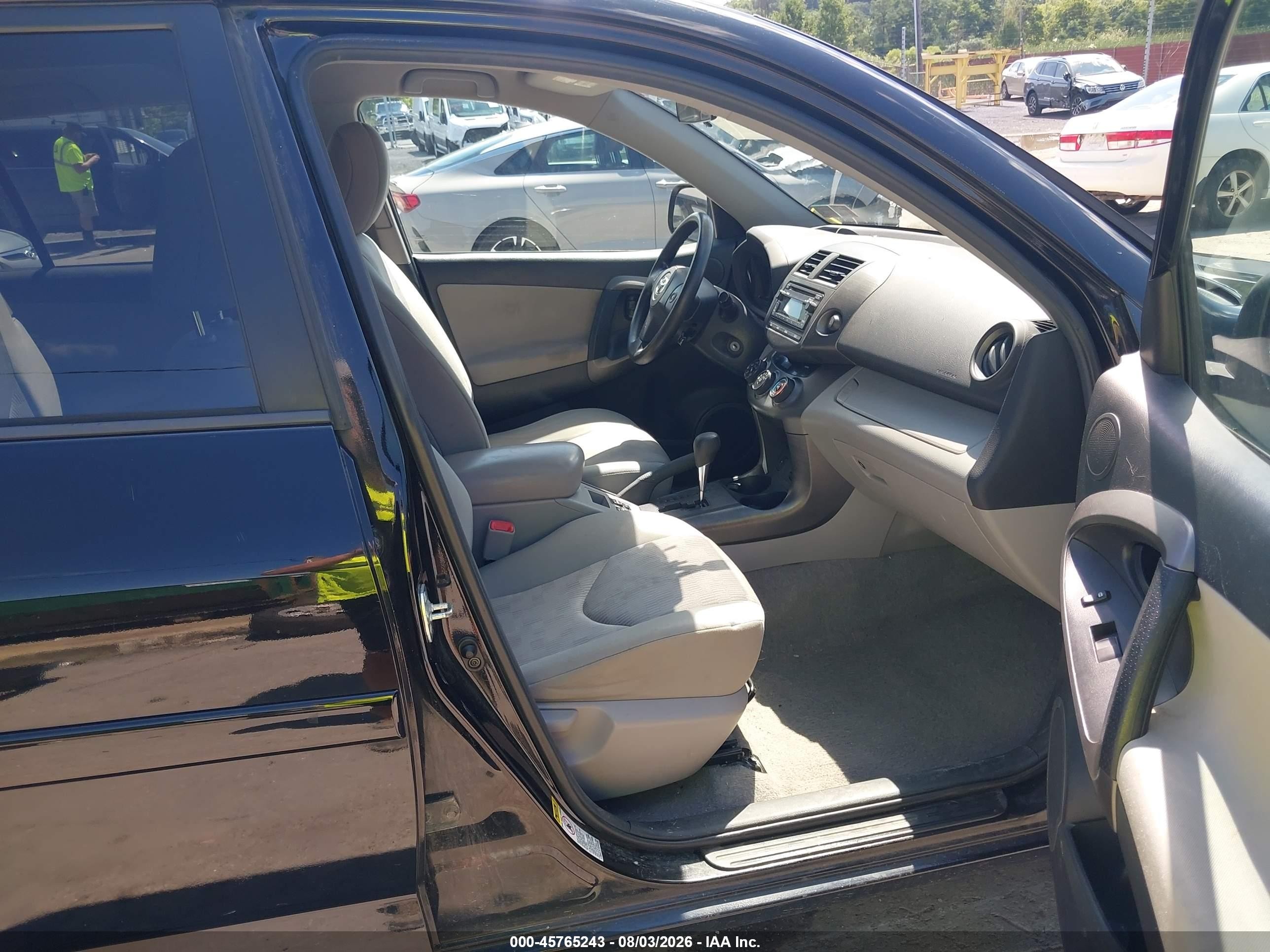 2012 Toyota Rav4   Black vin: 2T3BF4DV4CW267663