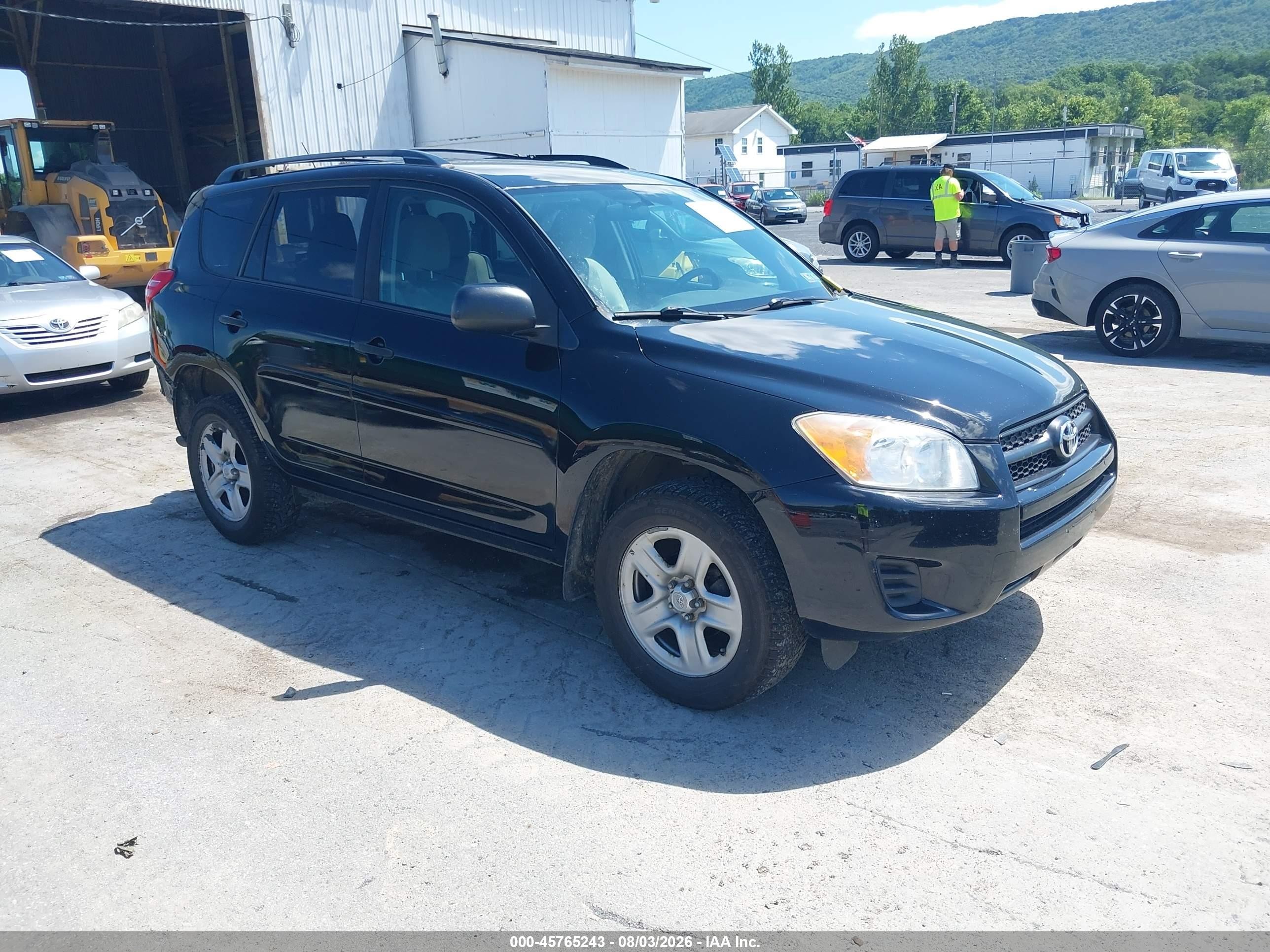 2012 Toyota Rav4   Black vin: 2T3BF4DV4CW267663