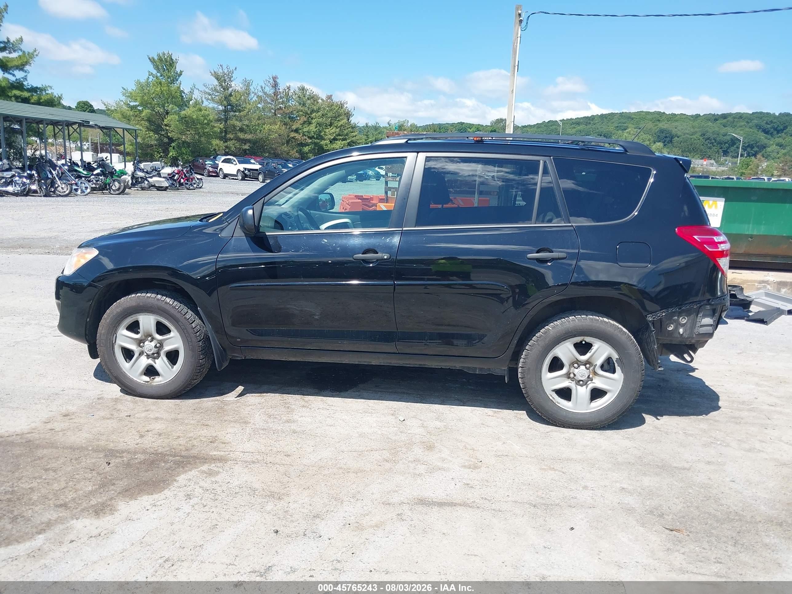 2012 Toyota Rav4   Black vin: 2T3BF4DV4CW267663