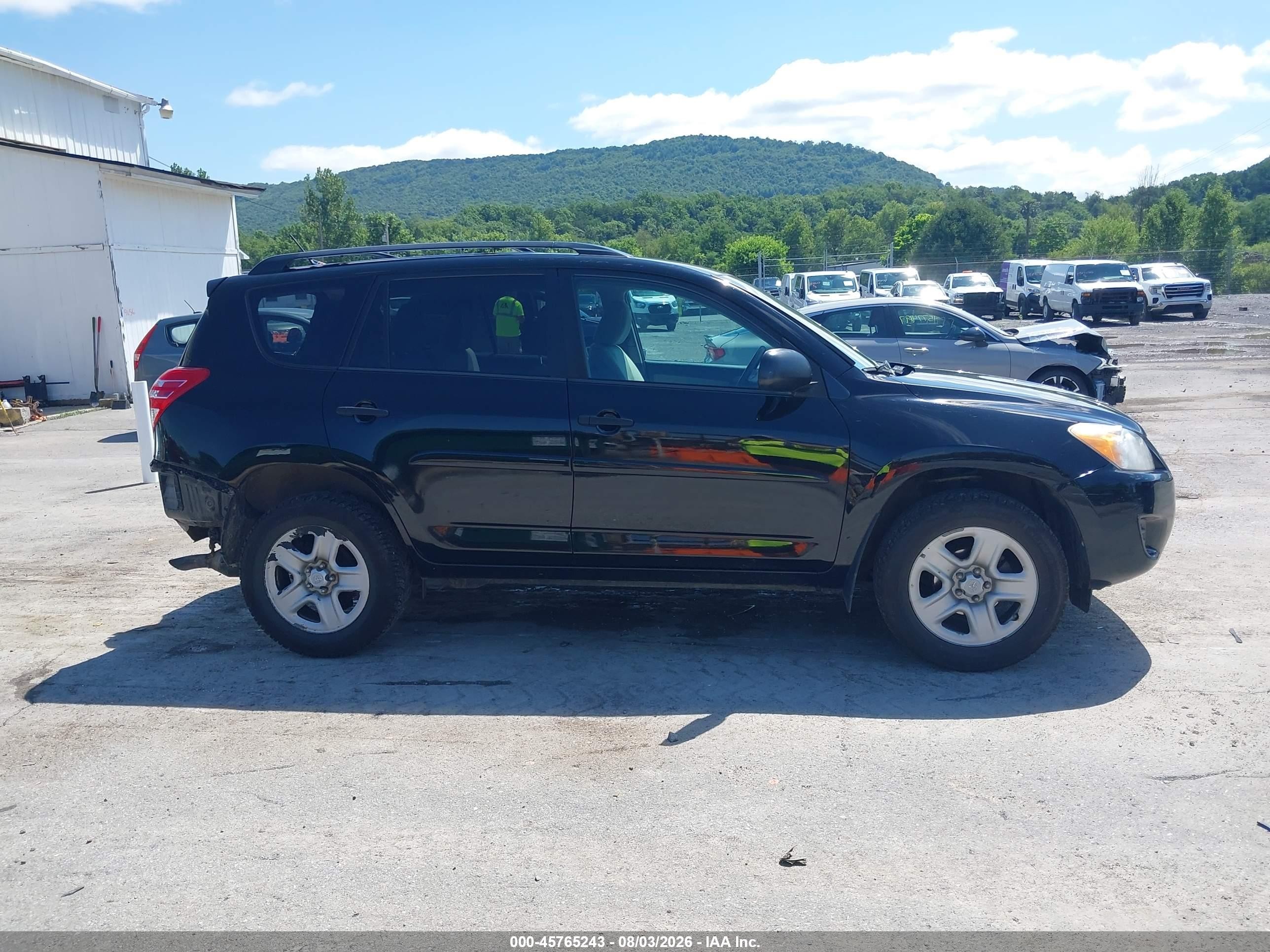 2012 Toyota Rav4   Black vin: 2T3BF4DV4CW267663