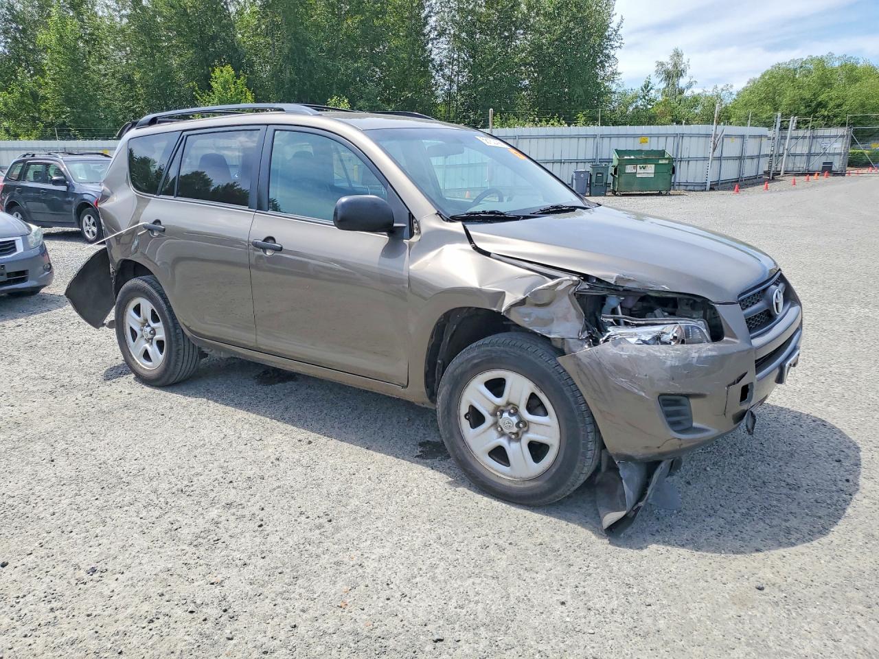 2012 Toyota Rav4 Base Tan vin: 2T3BF4DV4CW267789