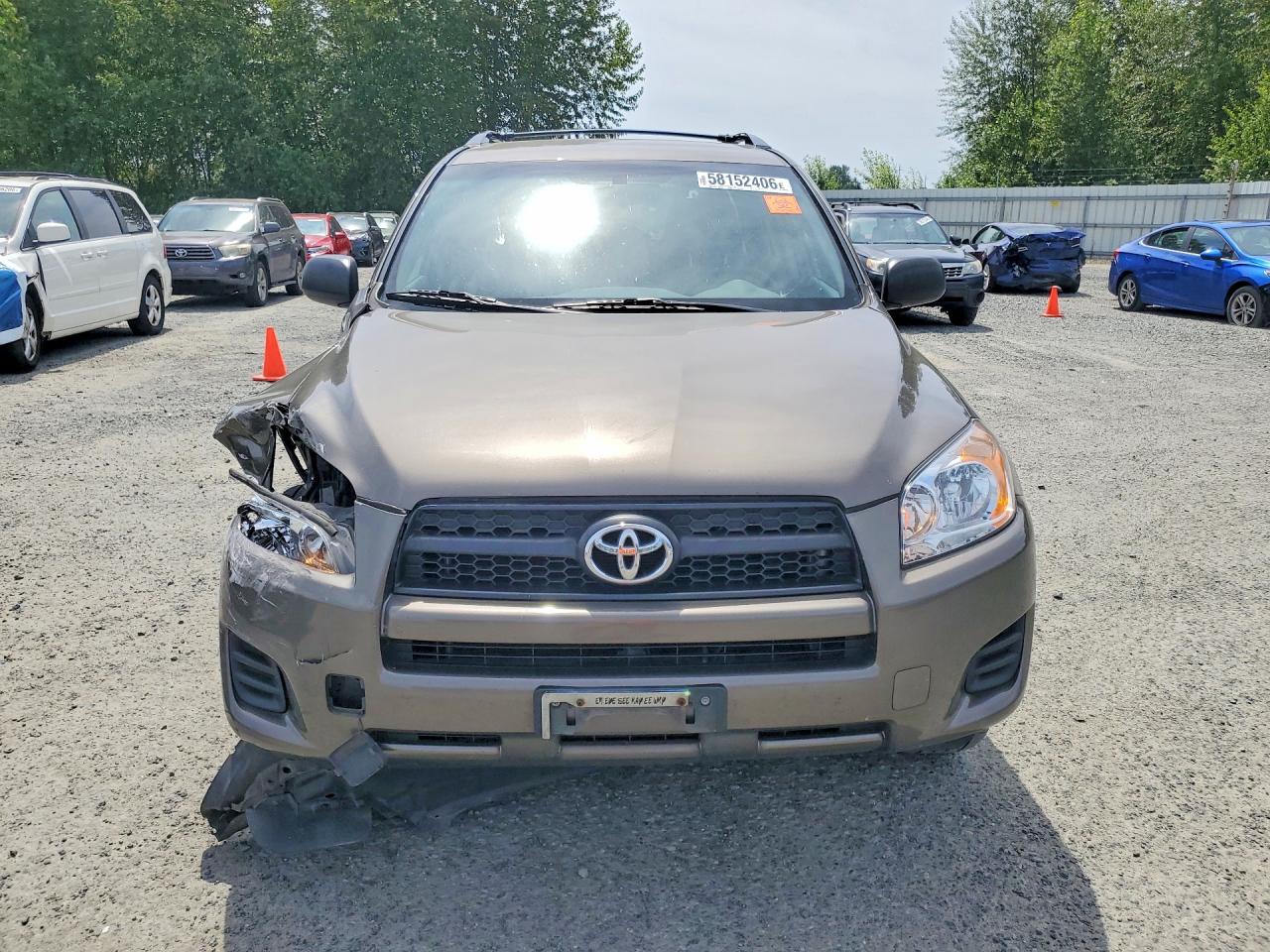 2012 Toyota Rav4 Base Tan vin: 2T3BF4DV4CW267789