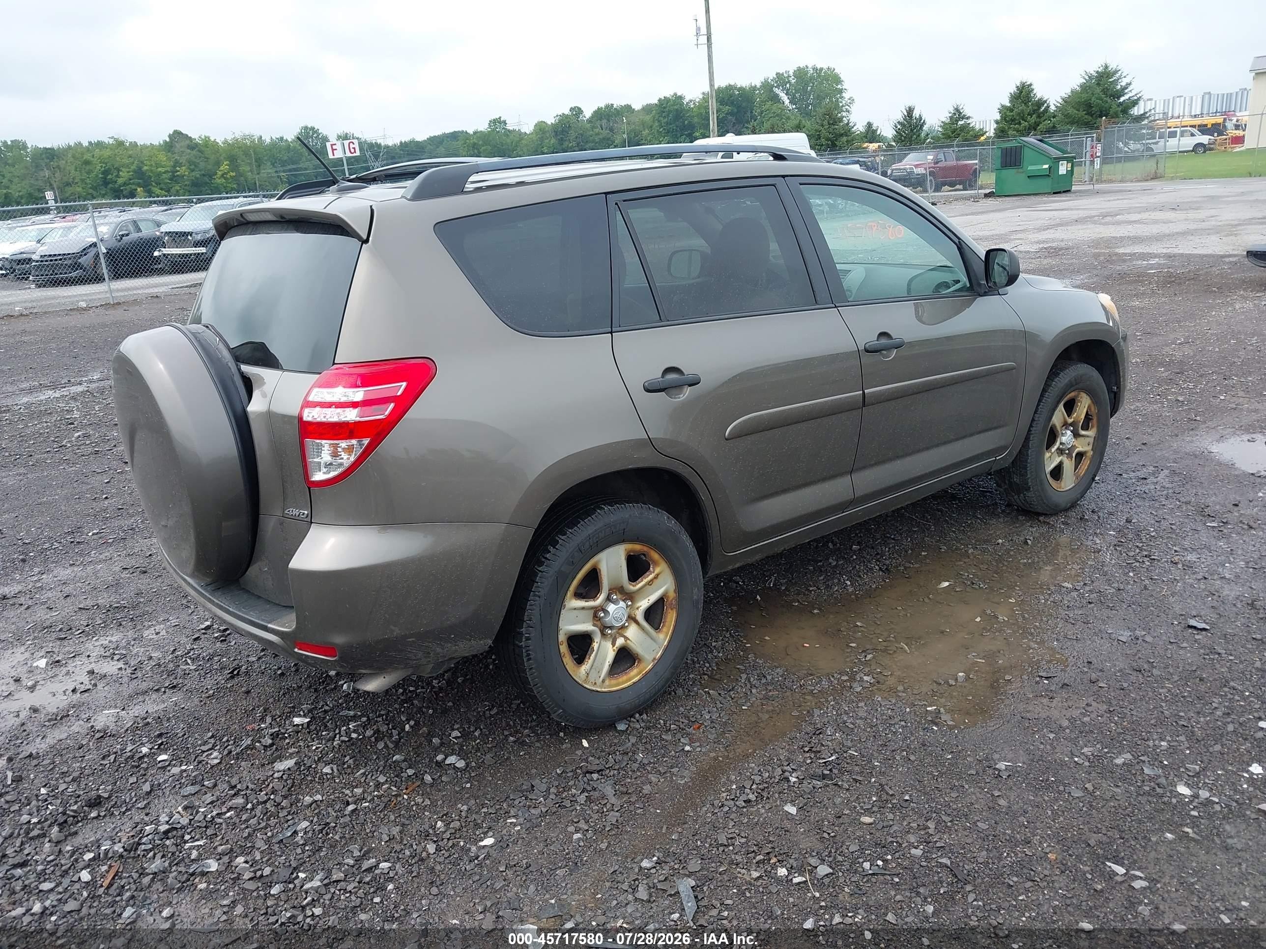 2010 Toyota Rav4   Brown vin: 2T3BF4DV5AW033528