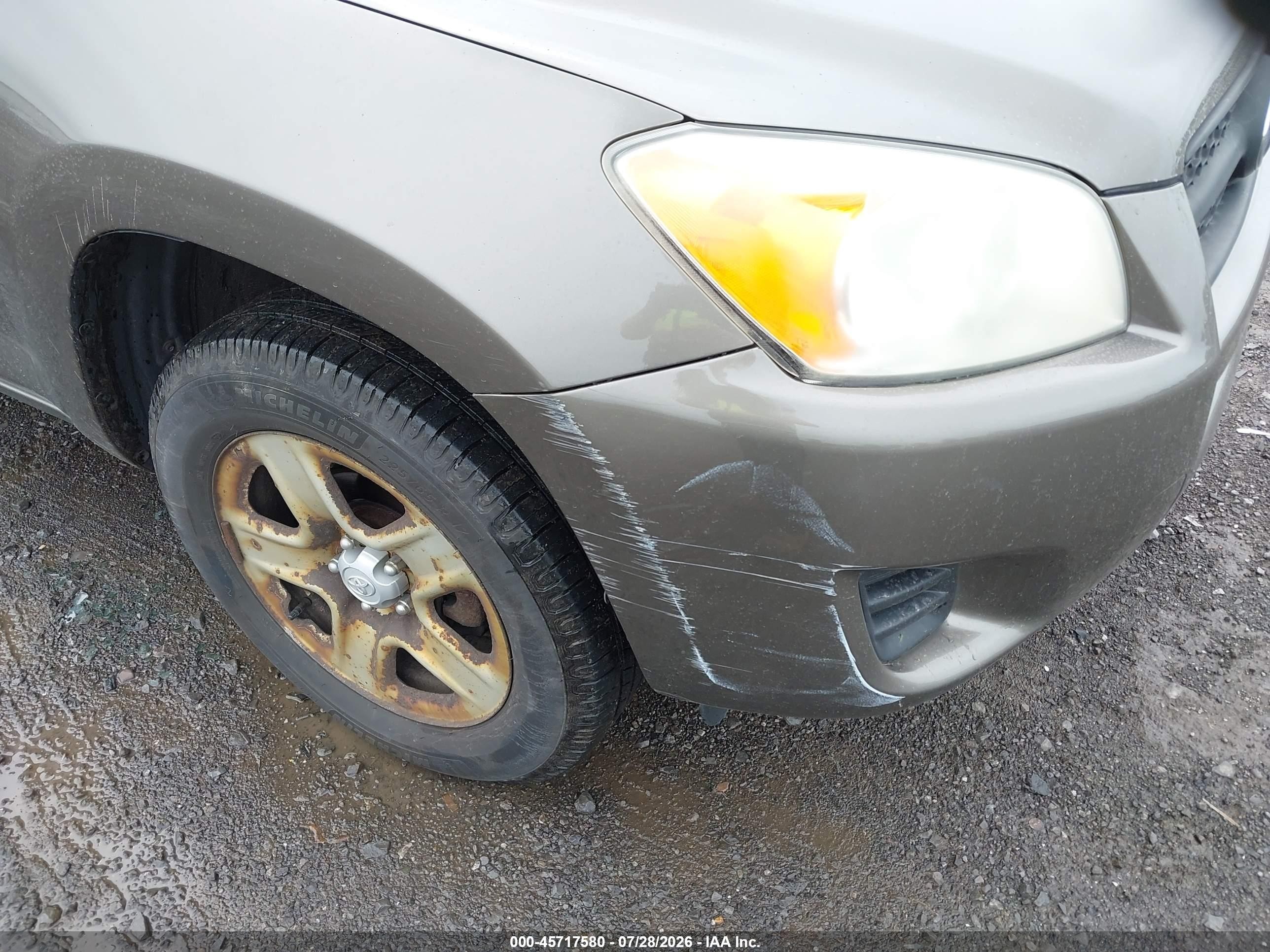 2010 Toyota Rav4   Brown vin: 2T3BF4DV5AW033528
