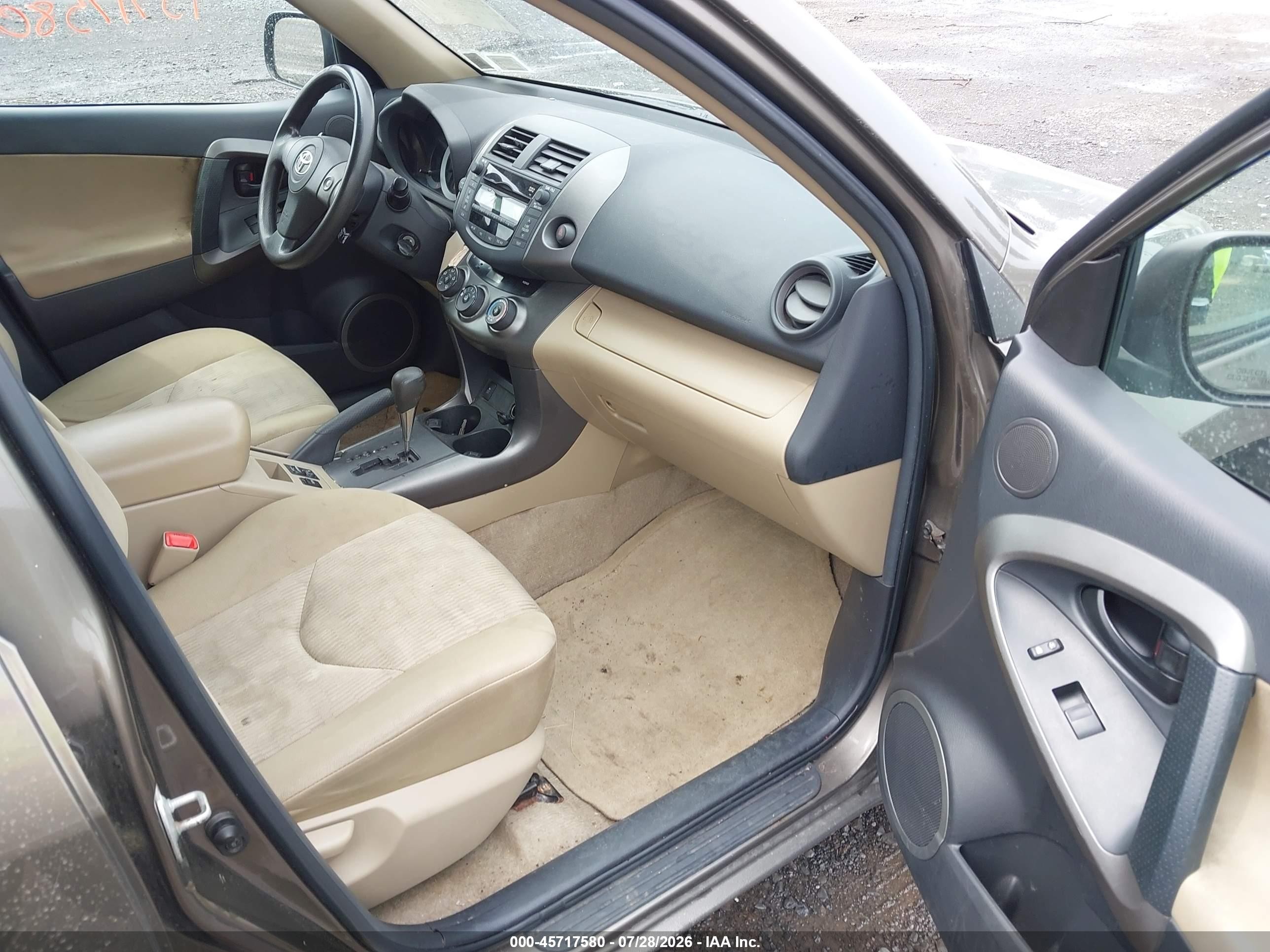 2010 Toyota Rav4   Brown vin: 2T3BF4DV5AW033528