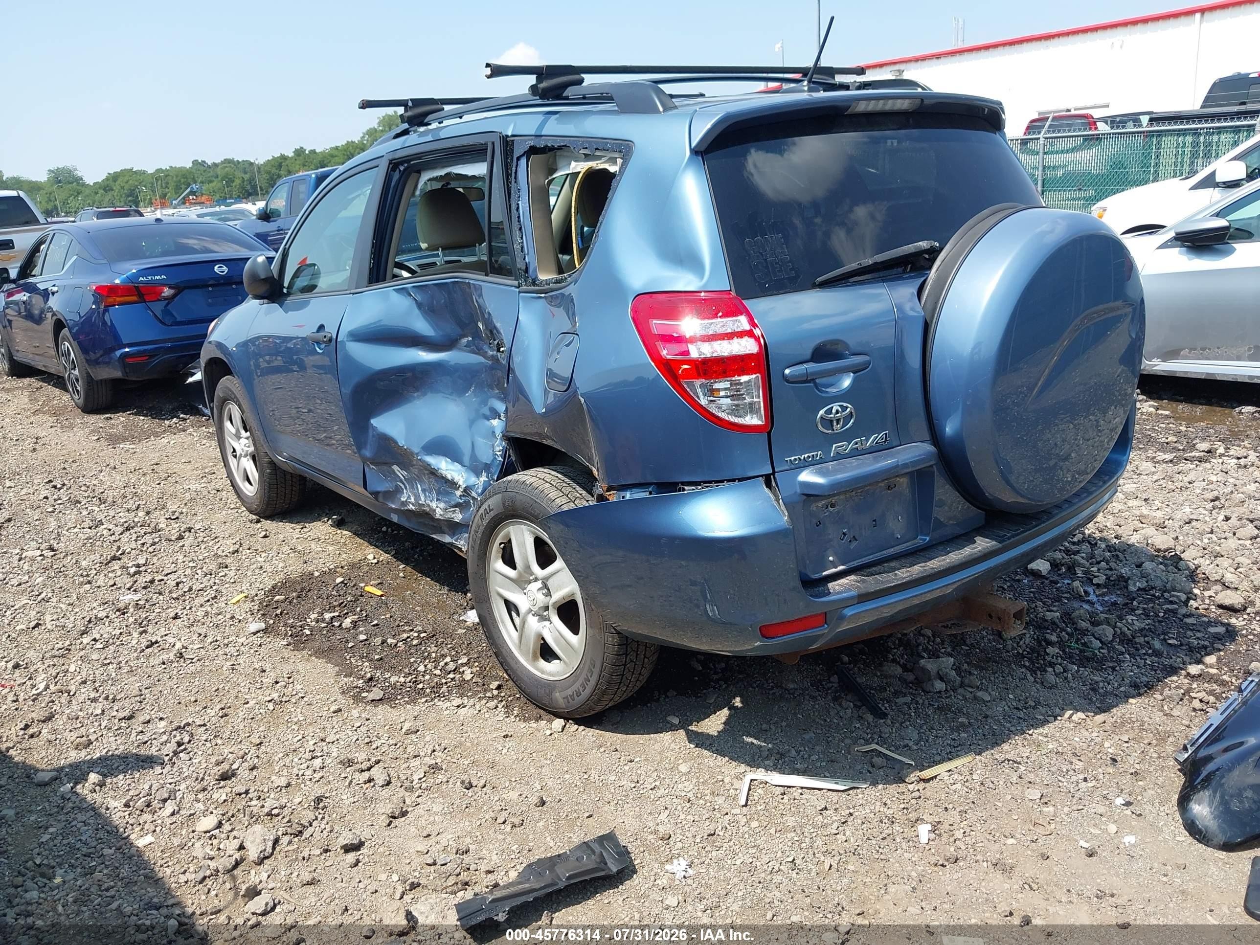 2010 Toyota Rav4 Blue vin: 2T3BF4DV5AW052628