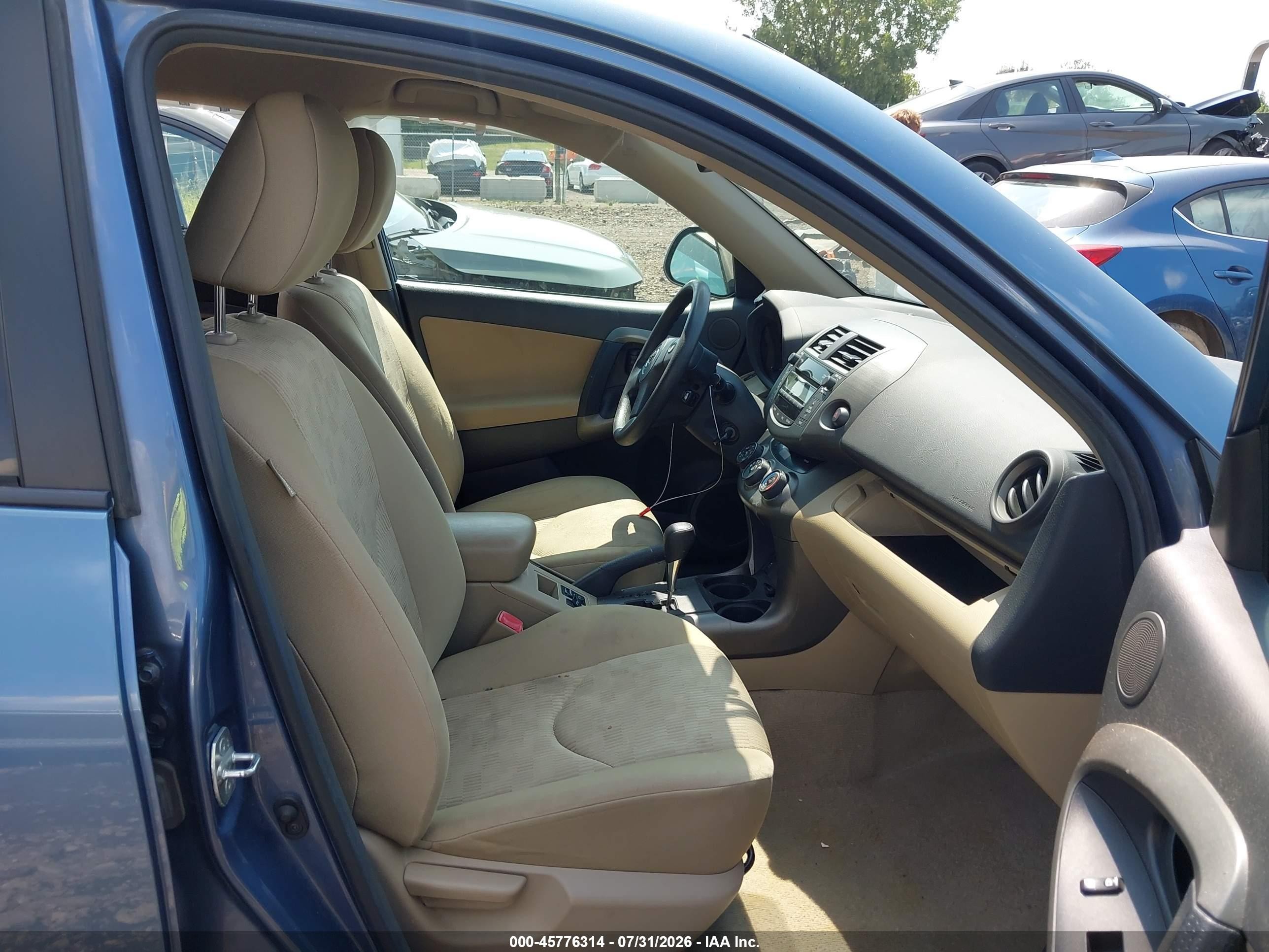 2010 Toyota Rav4 Blue vin: 2T3BF4DV5AW052628