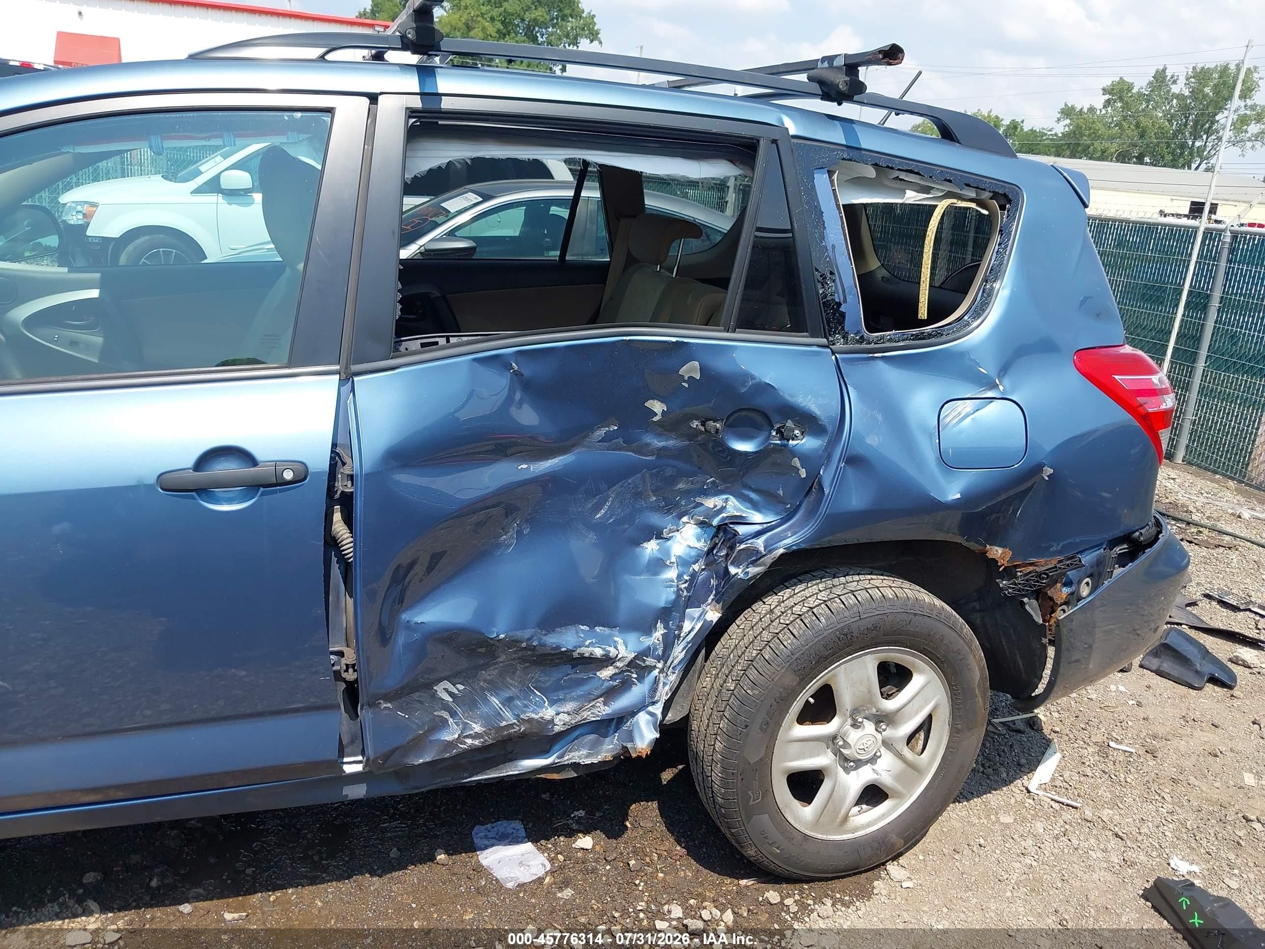 2010 Toyota Rav4 Blue vin: 2T3BF4DV5AW052628