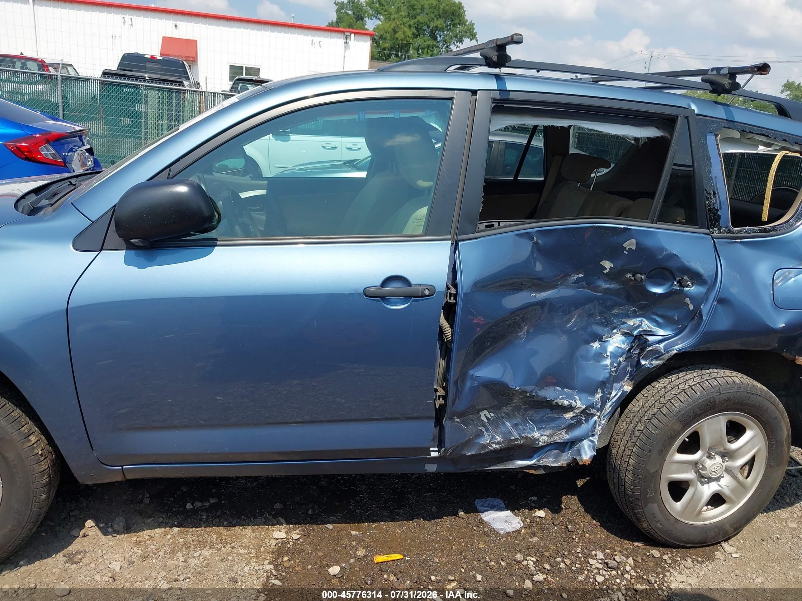 2010 Toyota Rav4 Blue vin: 2T3BF4DV5AW052628