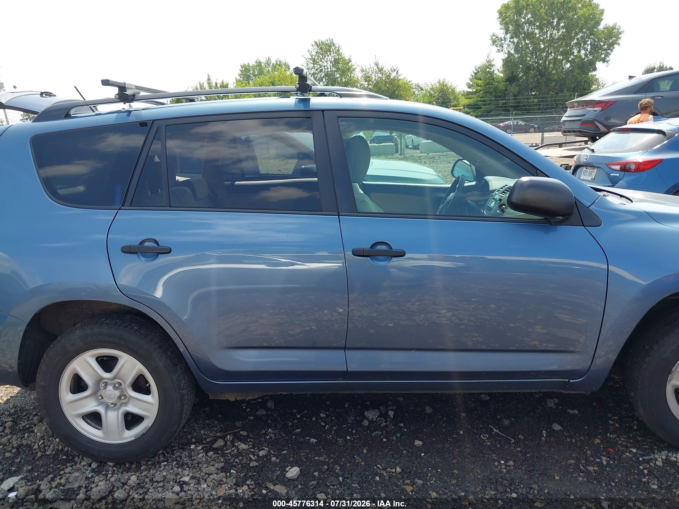 2010 Toyota Rav4 Blue vin: 2T3BF4DV5AW052628