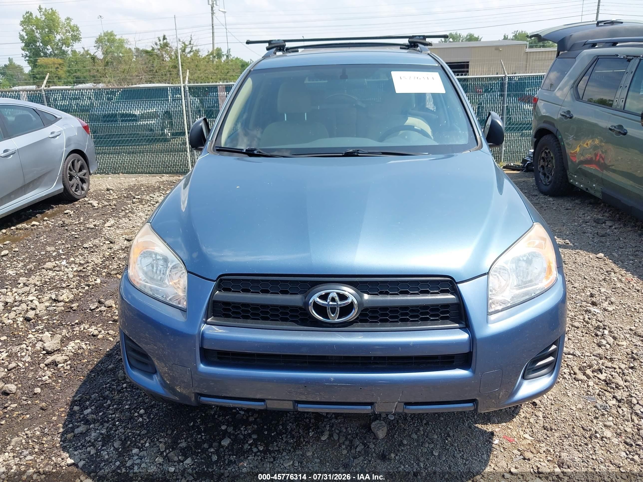 2010 Toyota Rav4 Blue vin: 2T3BF4DV5AW052628