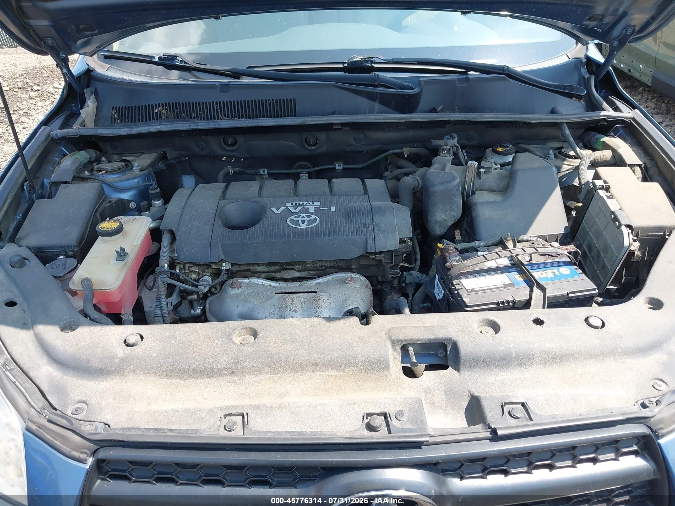 2010 Toyota Rav4 Blue vin: 2T3BF4DV5AW052628